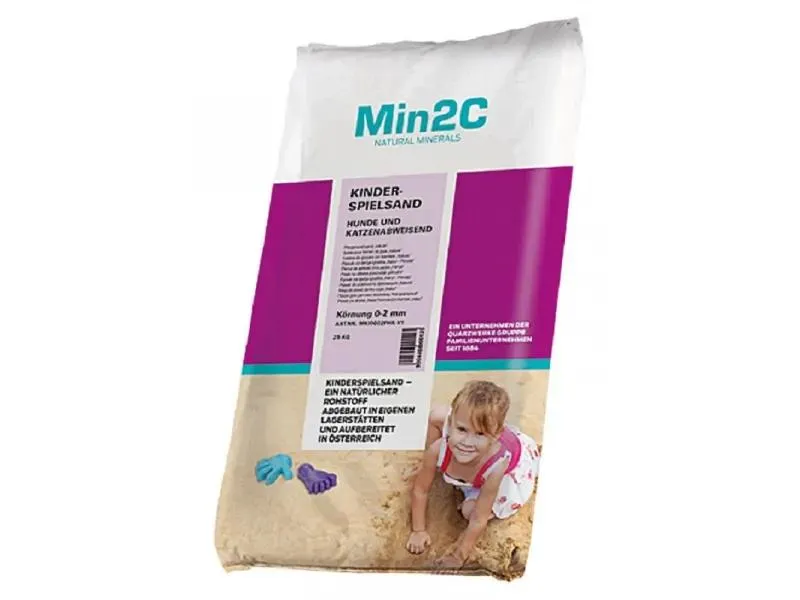 MIN2C - homokozóhomok kutya és macska távoltartóval (0-2mm, 25kg)
