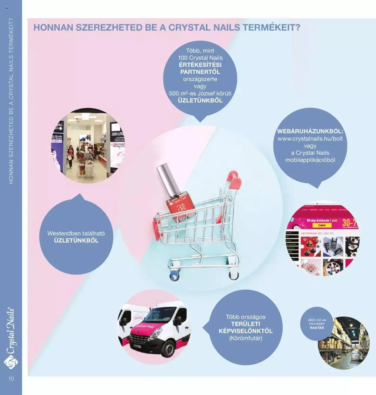 Katalógus Crystal Nails - Nagykatalógus 22/23 március 8.-tól december 31.-ig 2023. - Oldal 10