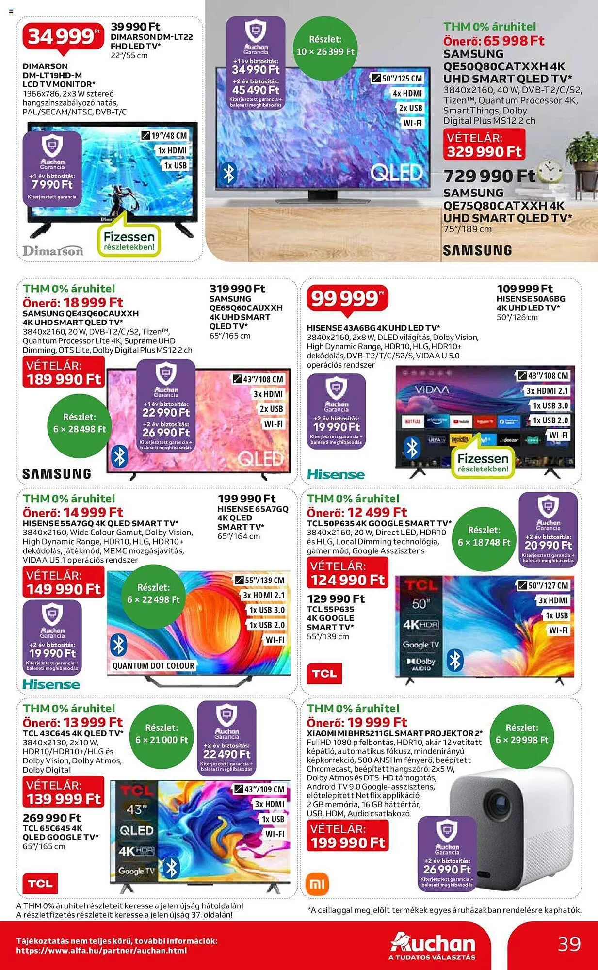 Katalógus Auchan akciós újság szeptember 28.-tól október 4.-ig 2023. - Oldal 39