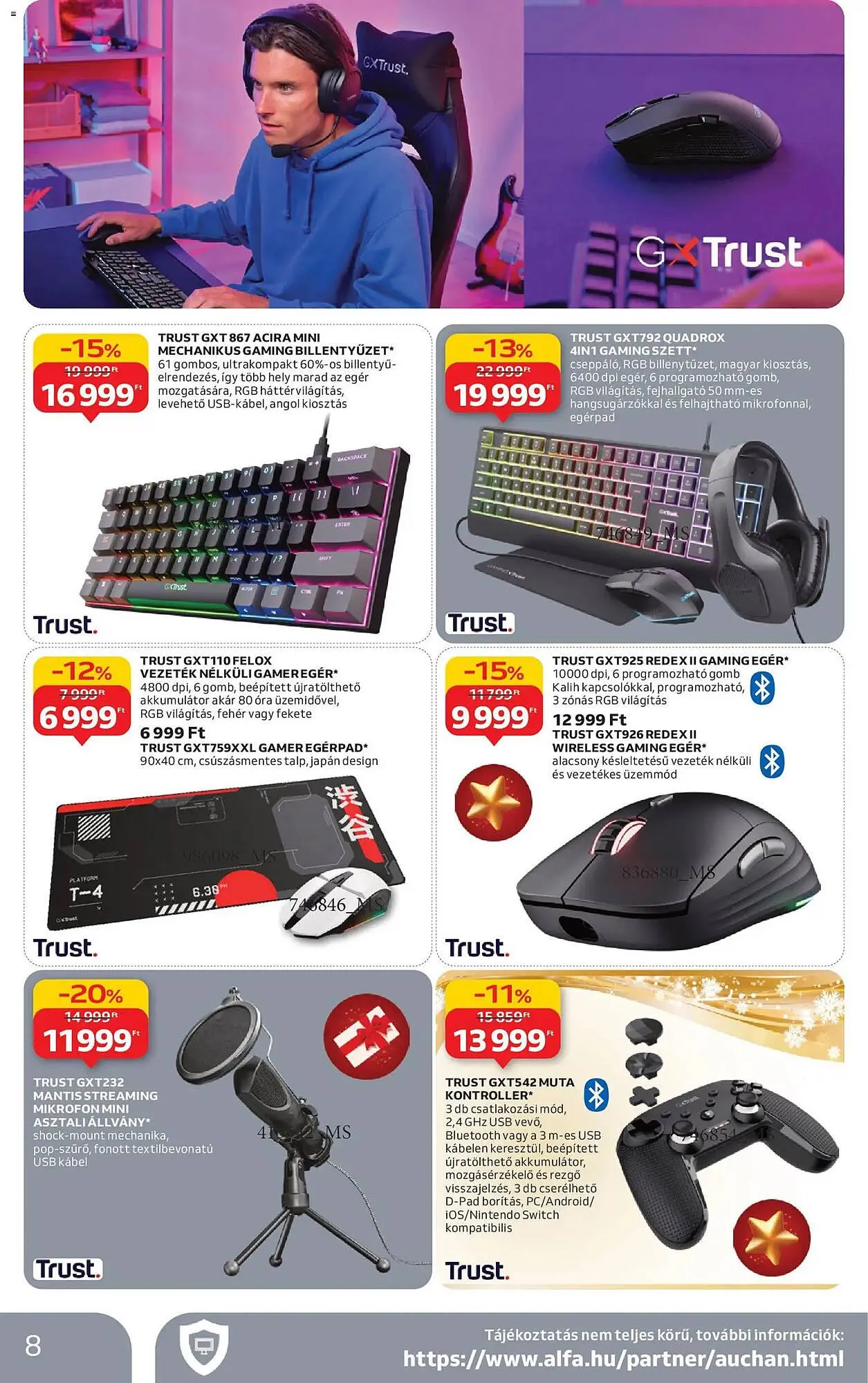 Katalógus Auchan akciós újság november 20.-tól december 24.-ig 2025. - Oldal 8