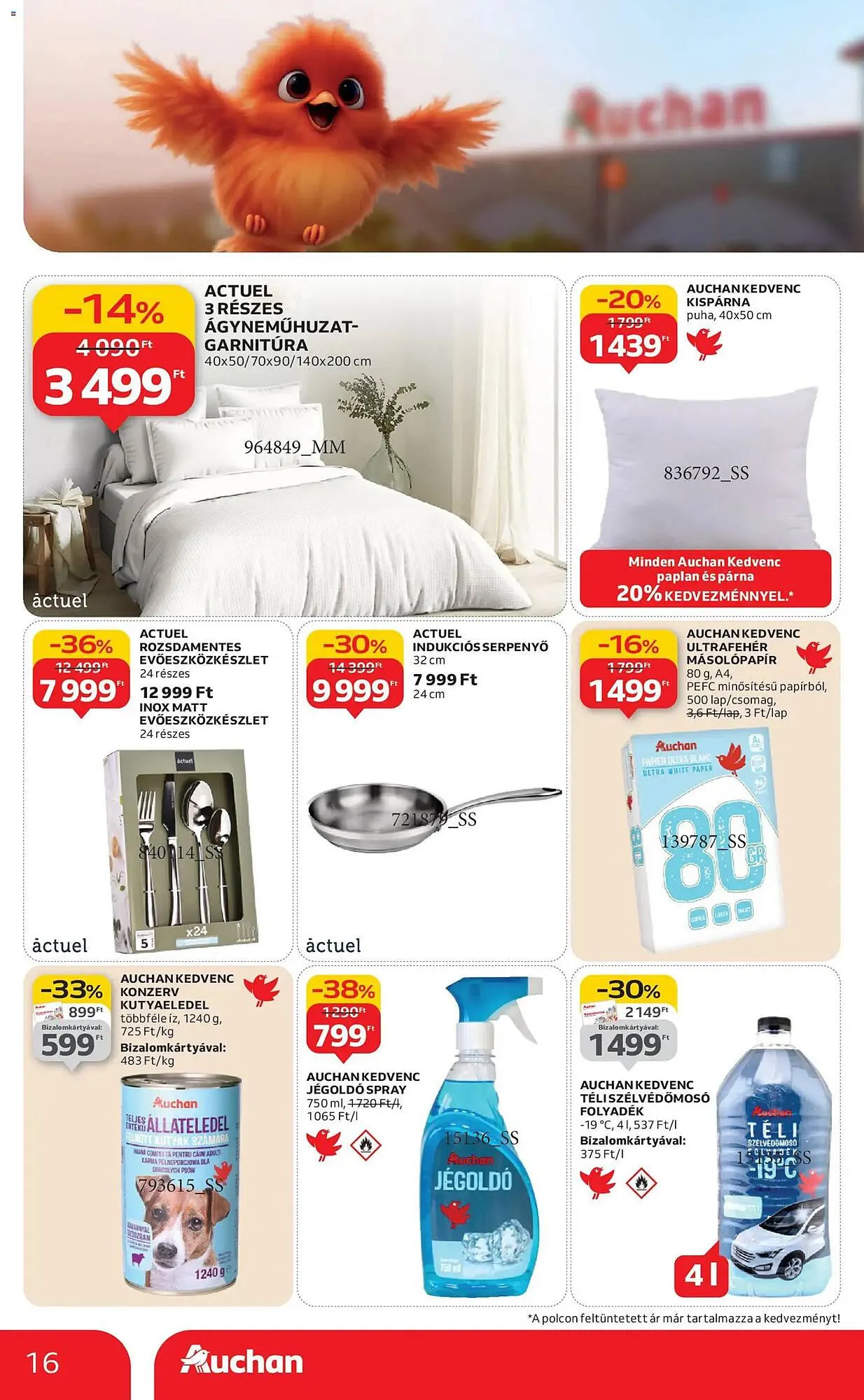 Katalógus Auchan akciós újság január 22.-tól február 4.-ig 2026. - Oldal 16