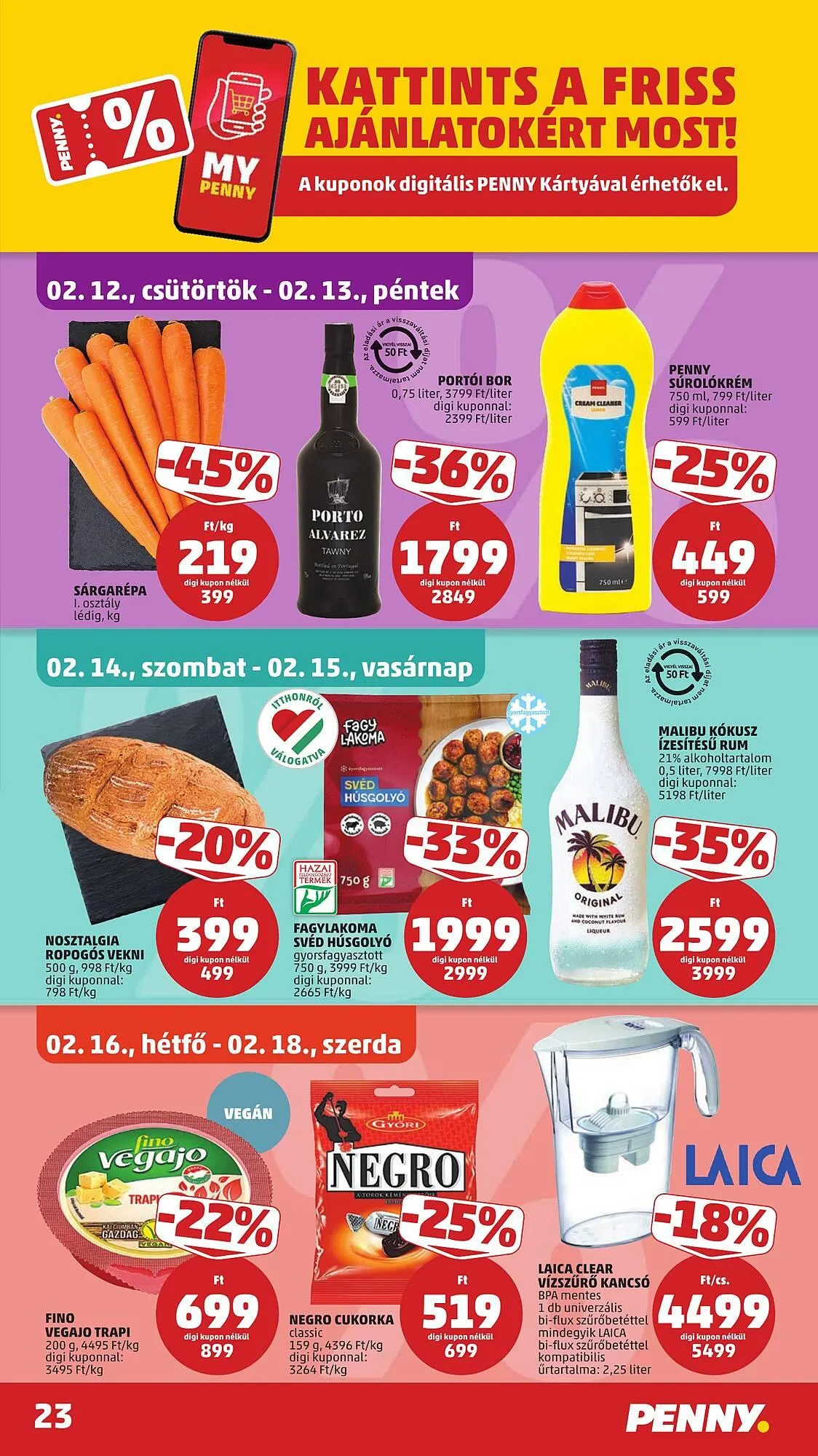 Katalógus PENNY akciós újság február 12.-tól február 18.-ig 2026. - Oldal 27