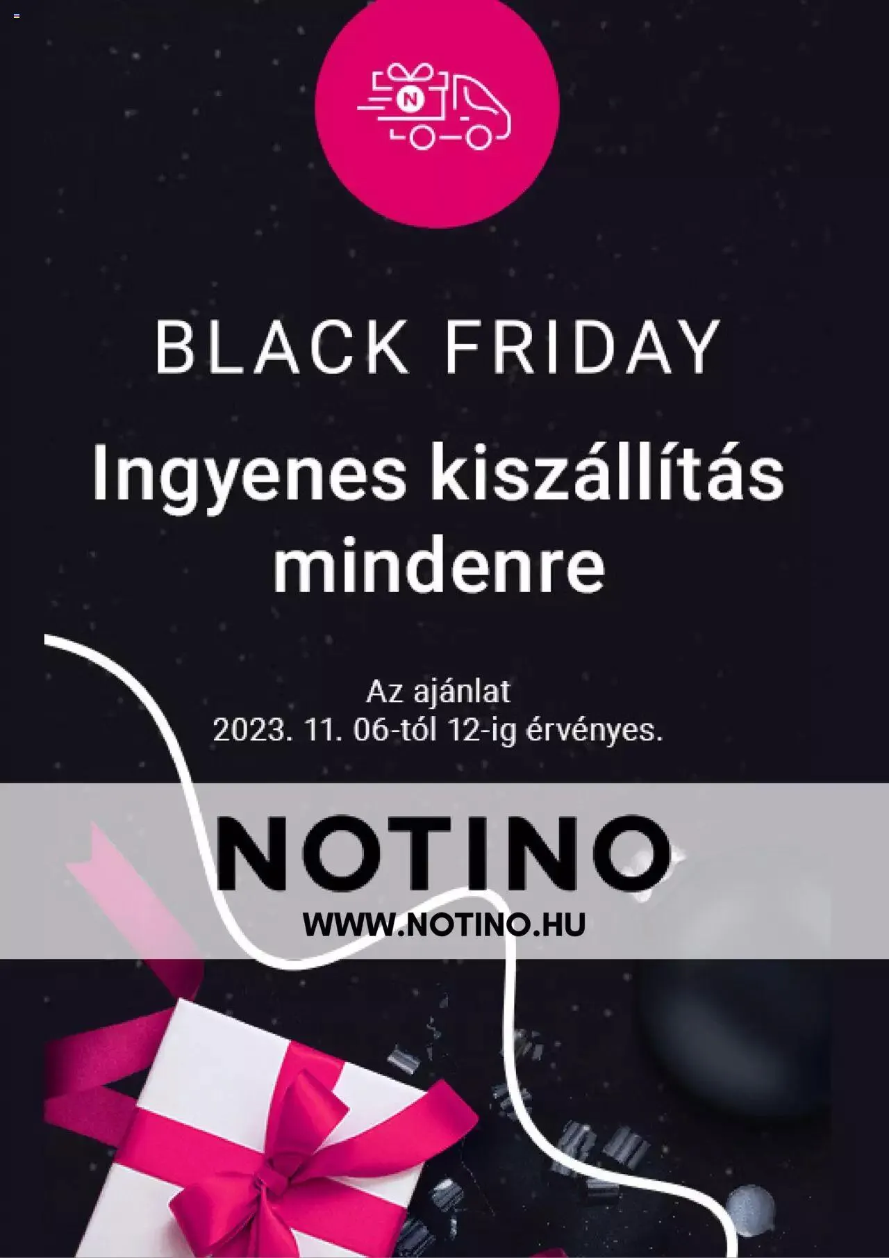 Katalógus Notino Black Friday november 6.-tól december 31.-ig 2023. - Oldal 1