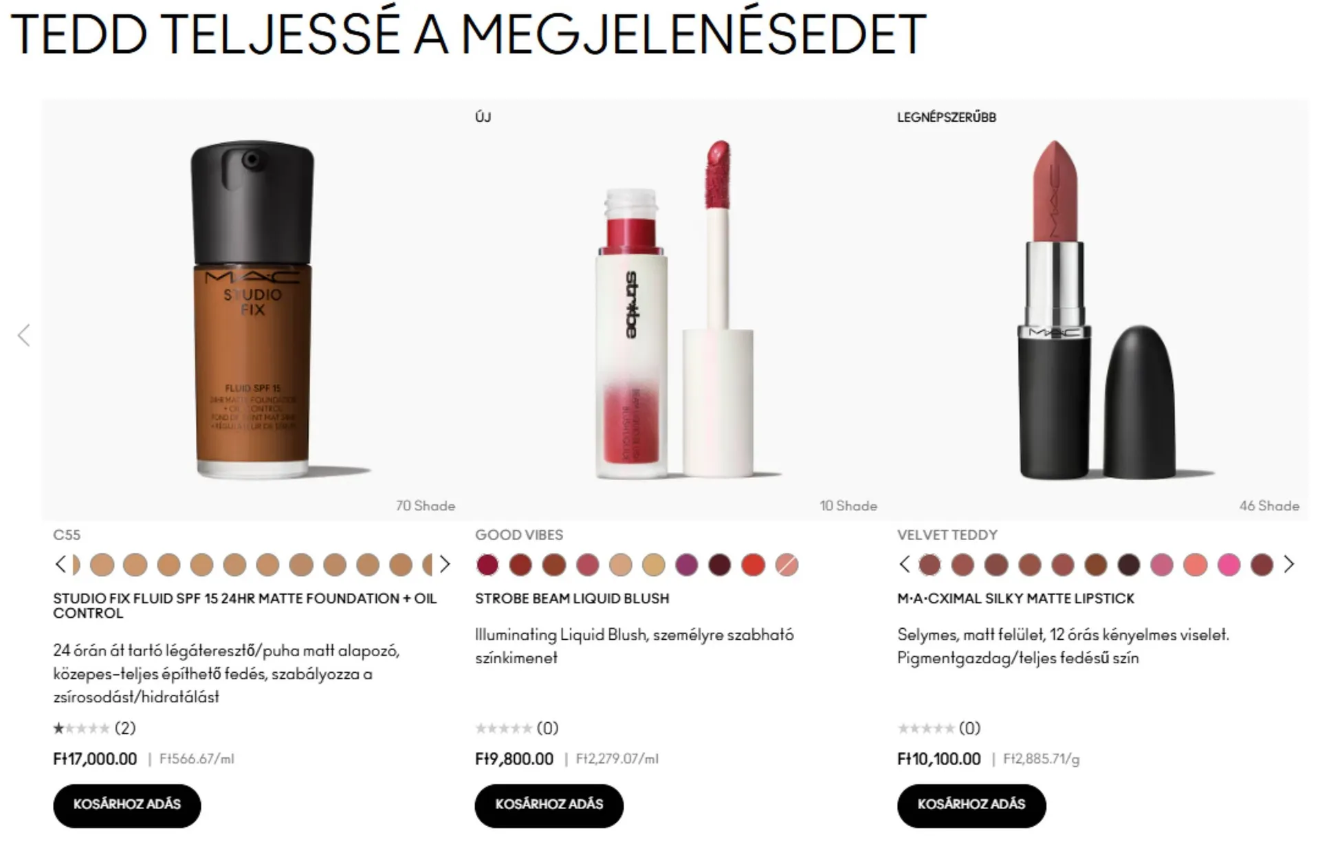 Katalógus MAC Cosmetics akciós újság április 25.-tól május 12.-ig 2025. - Oldal 1