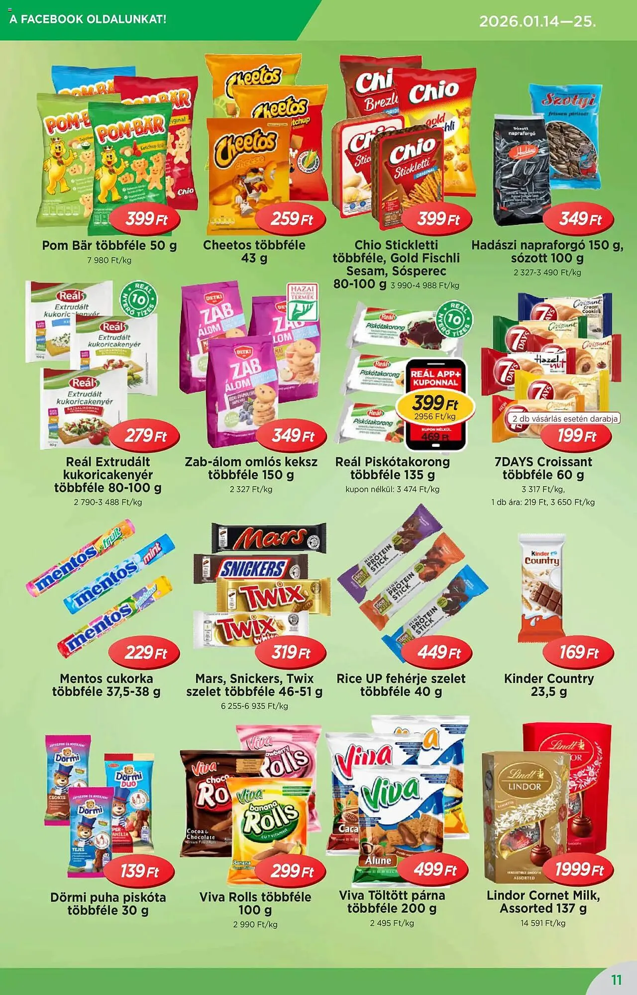 Katalógus Real akciós újság január 14.-tól január 25.-ig 2026. - Oldal 11