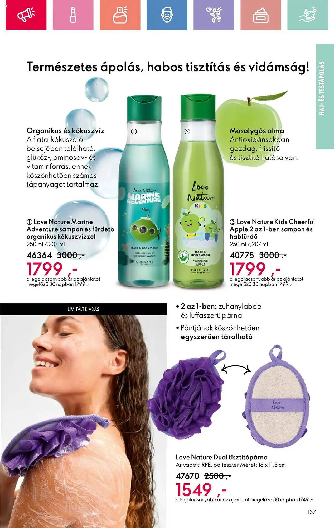 Katalógus Oriflame akciós újság július 27.-tól augusztus 16.-ig 2025. - Oldal 137