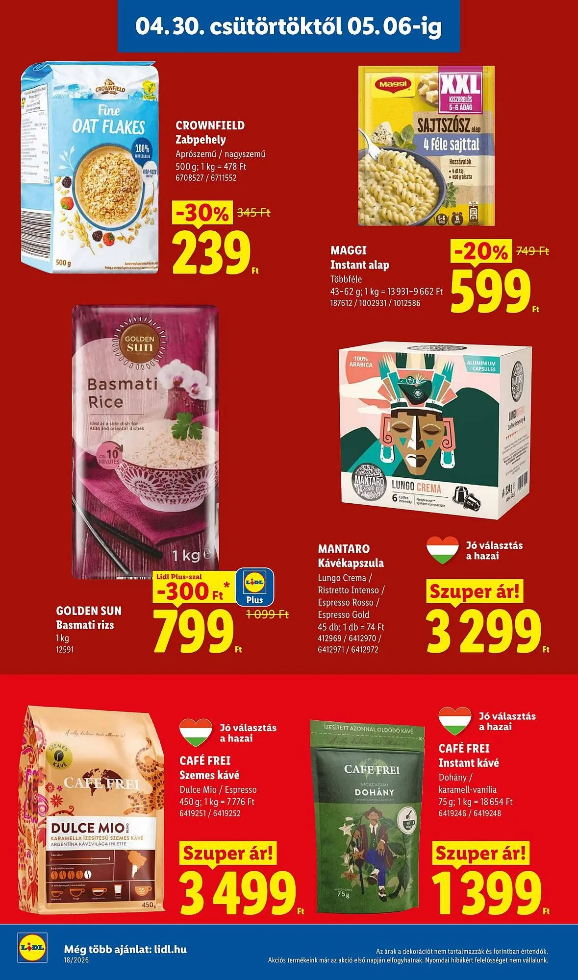 Katalógus Lidl akciós újság április 30.-tól május 6.-ig 2026. - Oldal 12