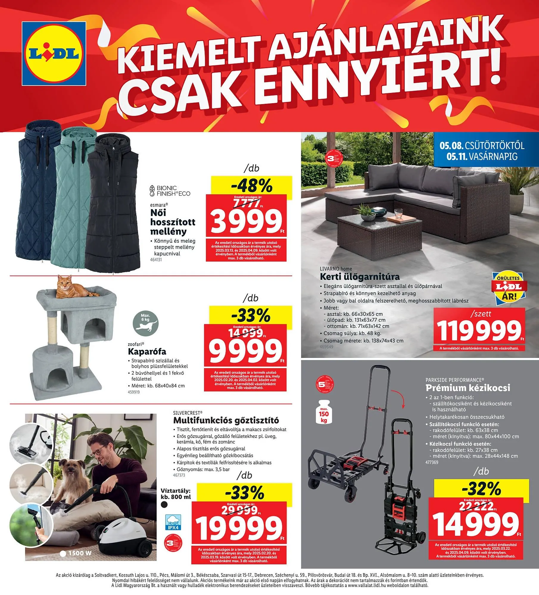 Katalógus Lidl akciós újság május 8.-tól május 11.-ig 2025. - Oldal 4