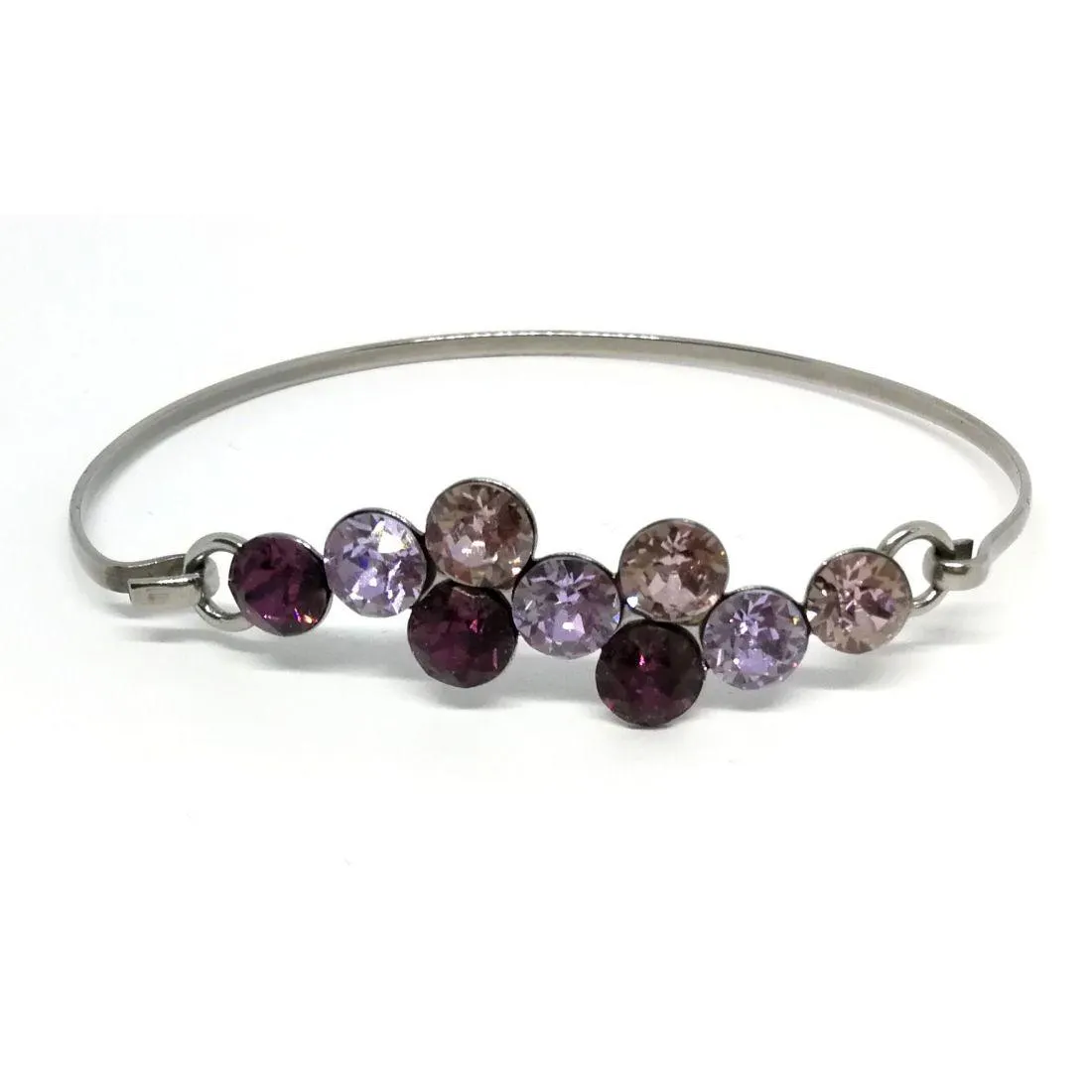 Ribizli karkötő Swanis® prémium kristállyal díszítve