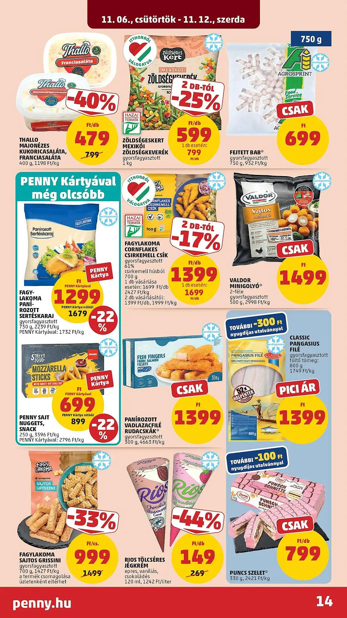 Katalógus PENNY akciós újság november 6.-tól november 12.-ig 2025. - Oldal 14