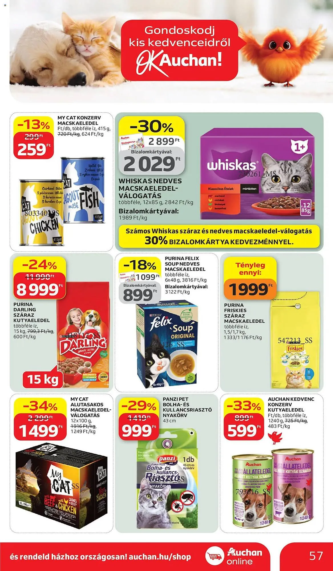 Katalógus Auchan akciós újság március 26.-tól április 8.-ig 2026. - Oldal 57