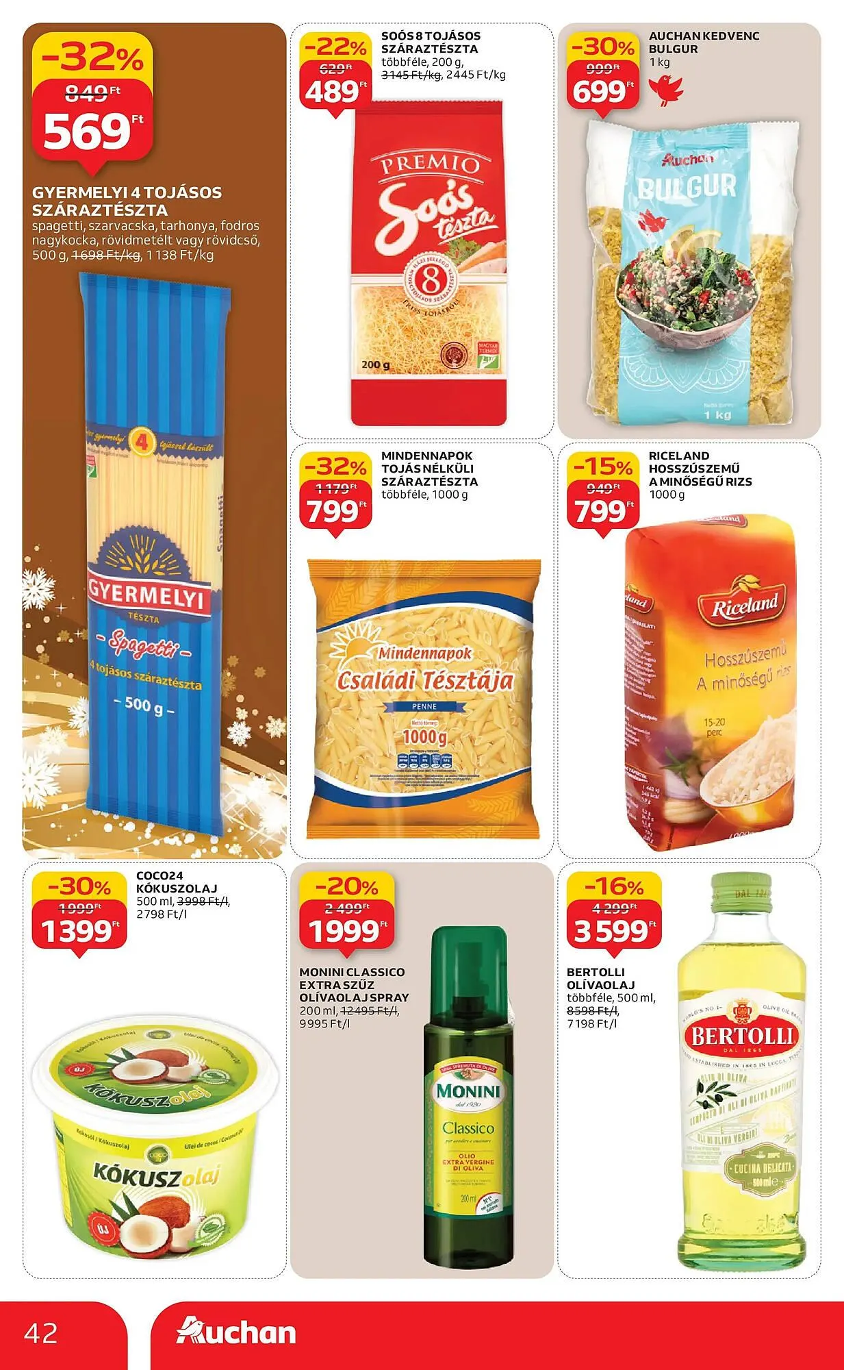 Katalógus Auchan akciós újság december 4.-tól december 10.-ig 2025. - Oldal 42