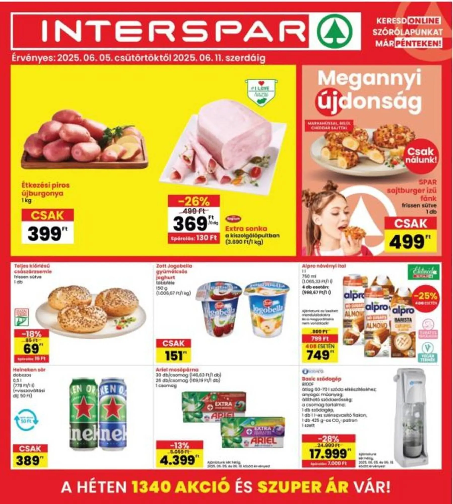 Katalógus Interspar akciós újság június 5.-tól június 11.-ig 2025. - Oldal 1