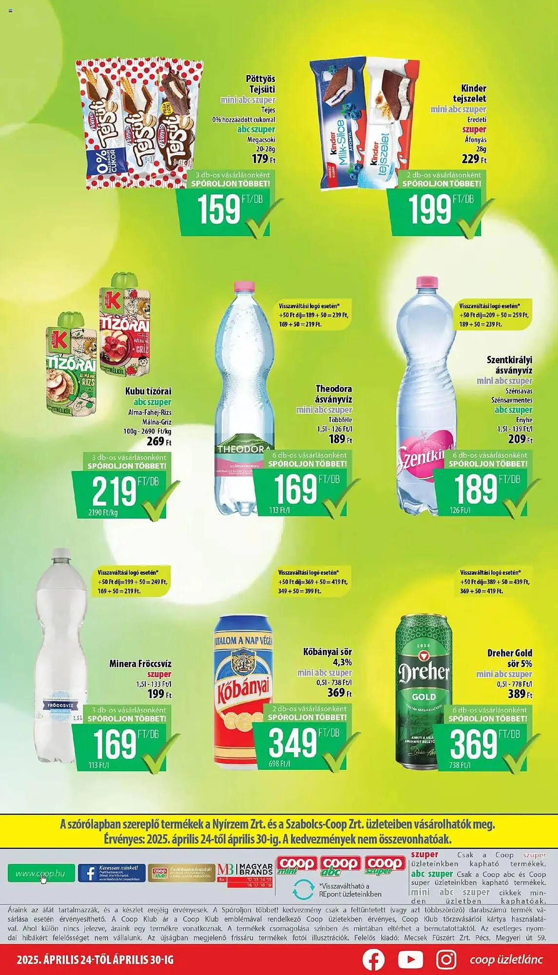 Katalógus Coop akciós újság április 24.-tól április 30.-ig 2025. - Oldal 8