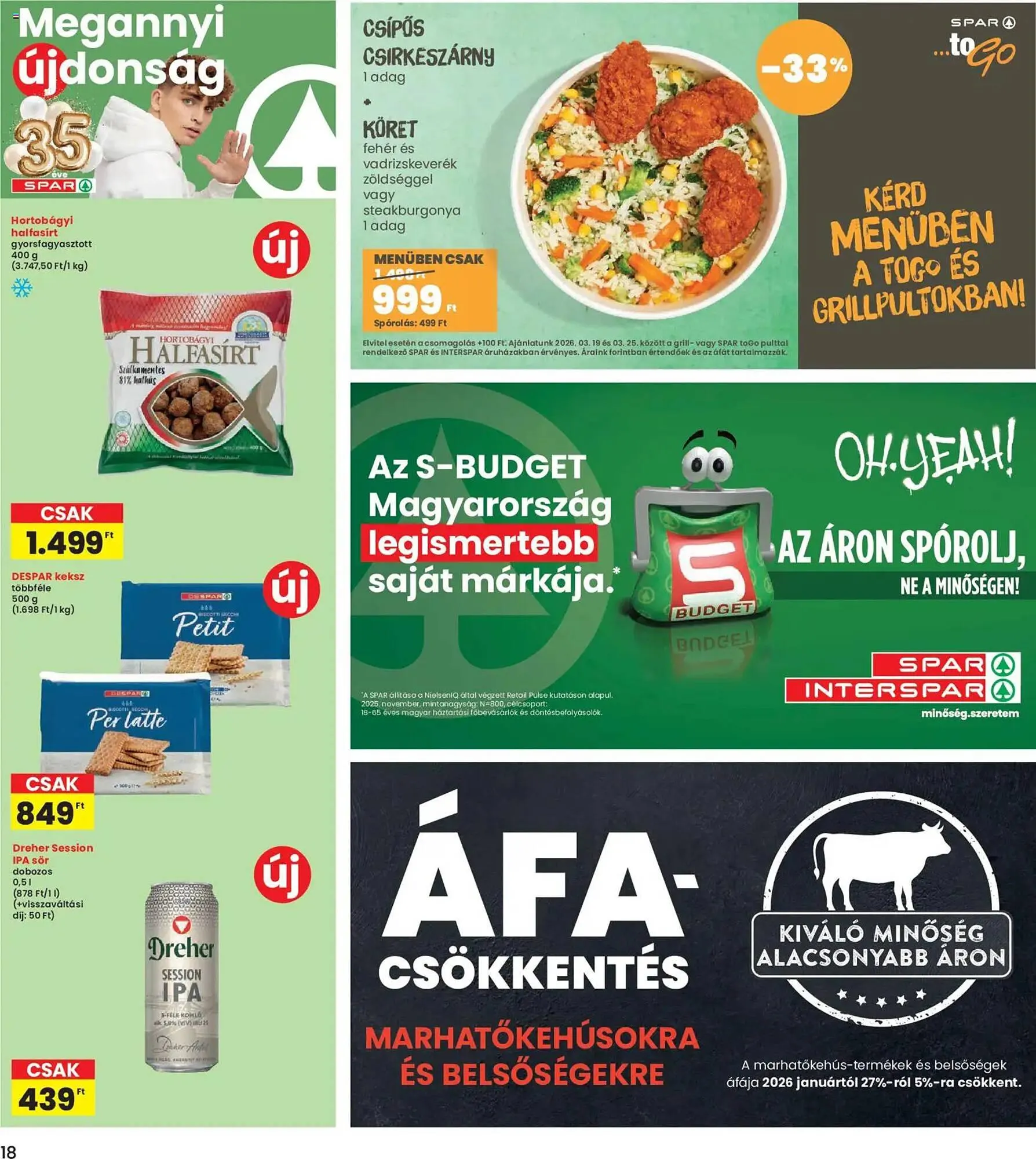 Katalógus Interspar akciós újság március 19.-tól március 25.-ig 2026. - Oldal 18