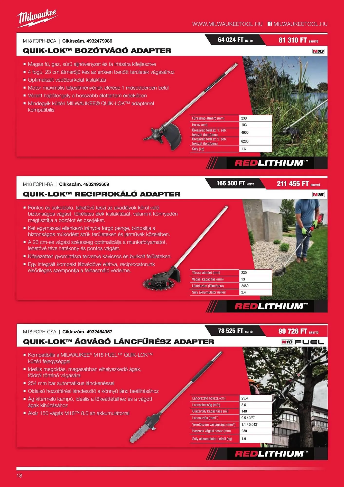 Katalógus Milwaukee akciós újság szeptember 16.-tól december 31.-ig 2025. - Oldal 18