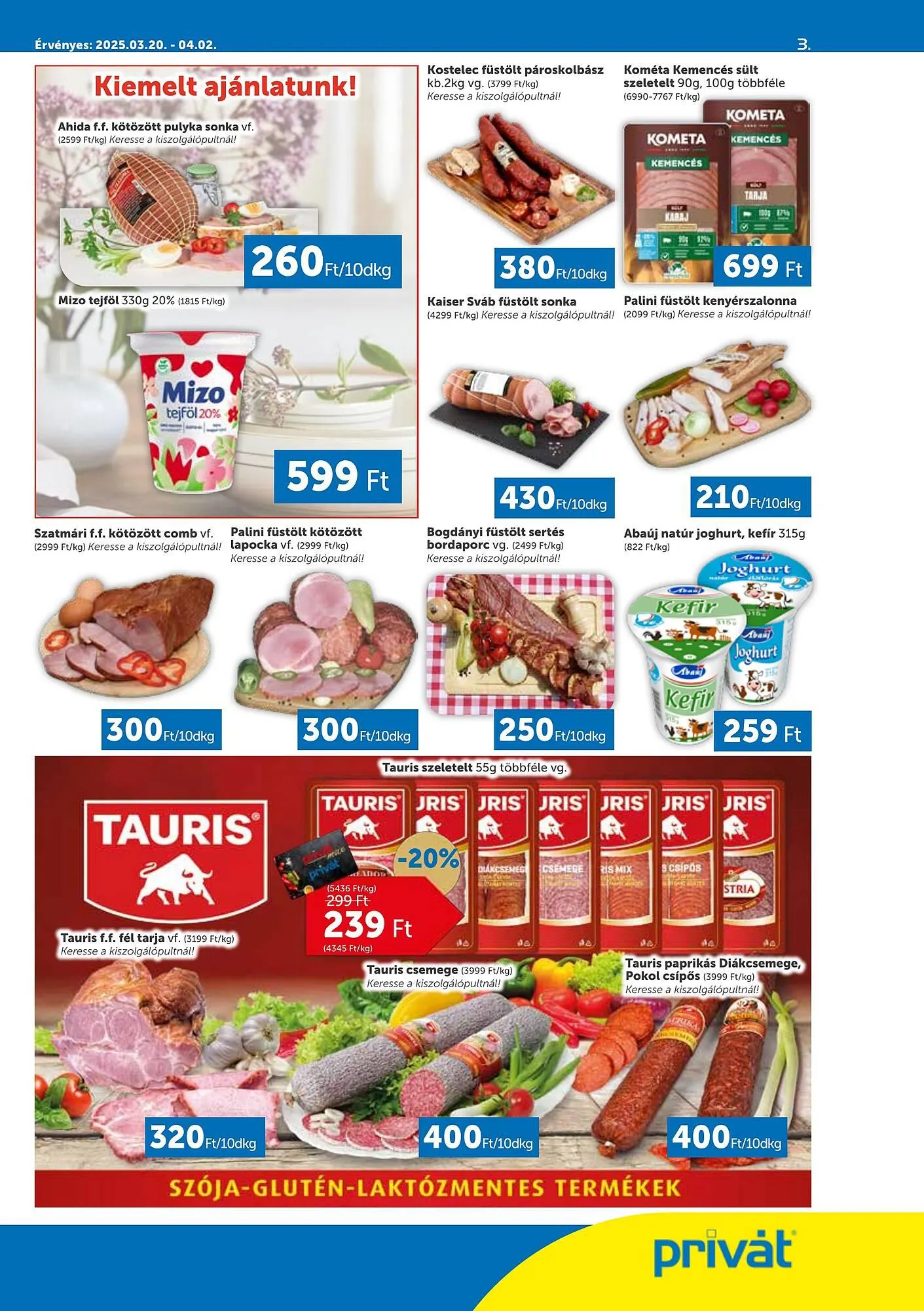 Katalógus PRIVÁT akciós újság március 20.-tól április 2.-ig 2025. - Oldal 3