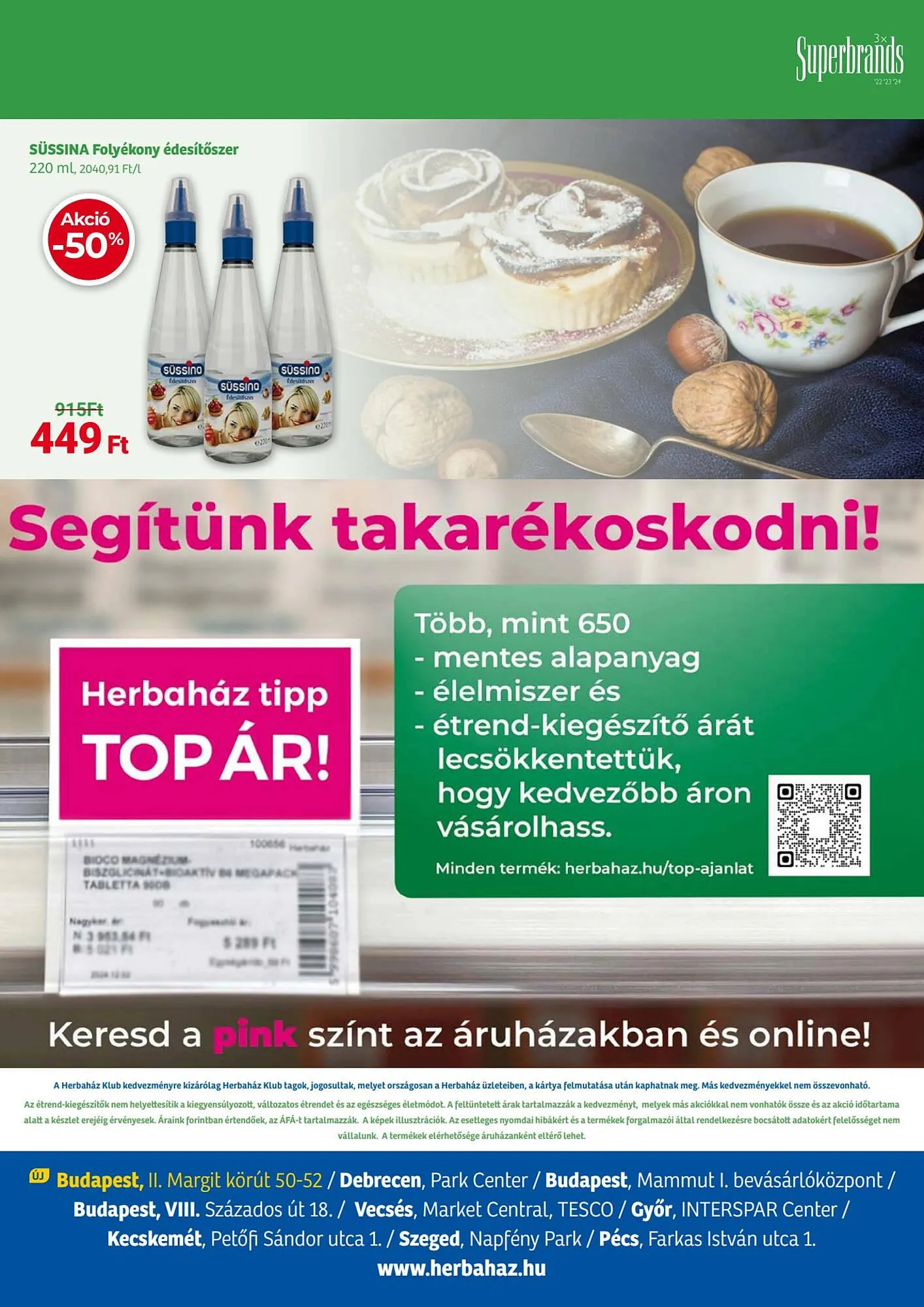 Katalógus Herbaház akciós újság március 3.-tól március 30.-ig 2025. - Oldal 16