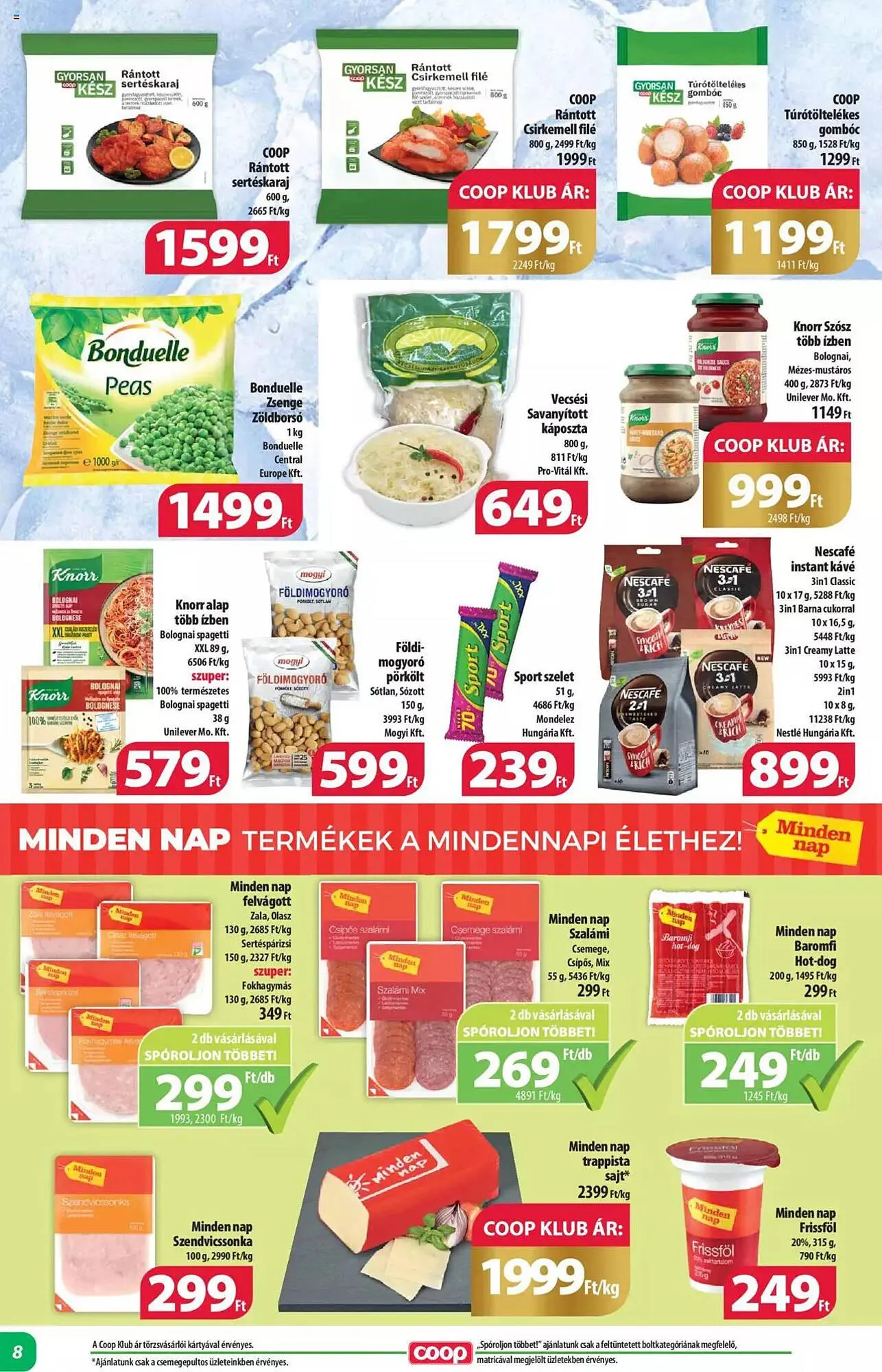 Katalógus Coop akciós újság szeptember 21.-tól október 4.-ig 2023. - Oldal 8