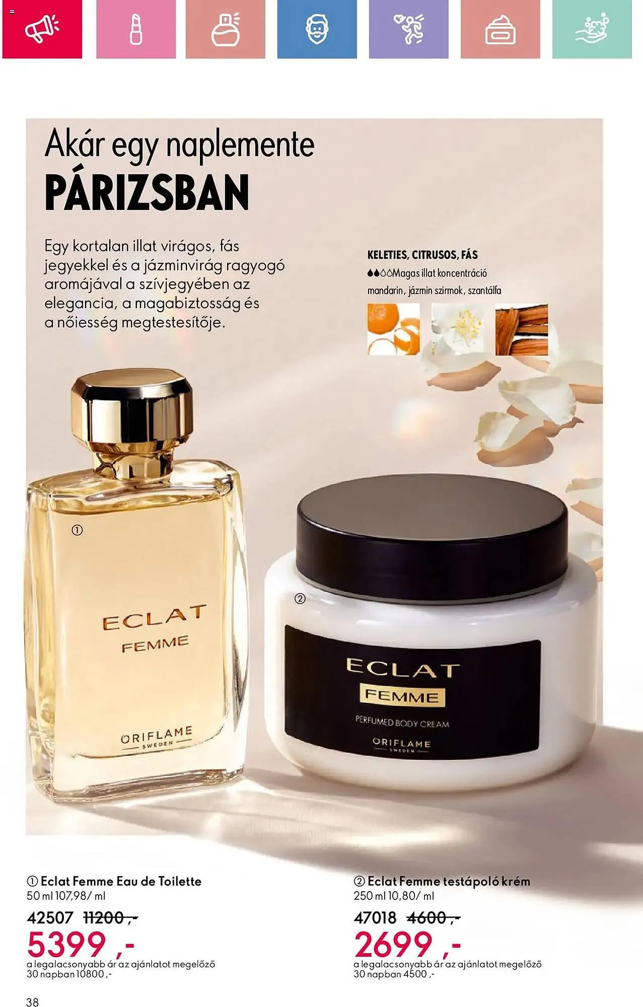 Katalógus Oriflame akciós újság március 23.-tól április 12.-ig 2025. - Oldal 38