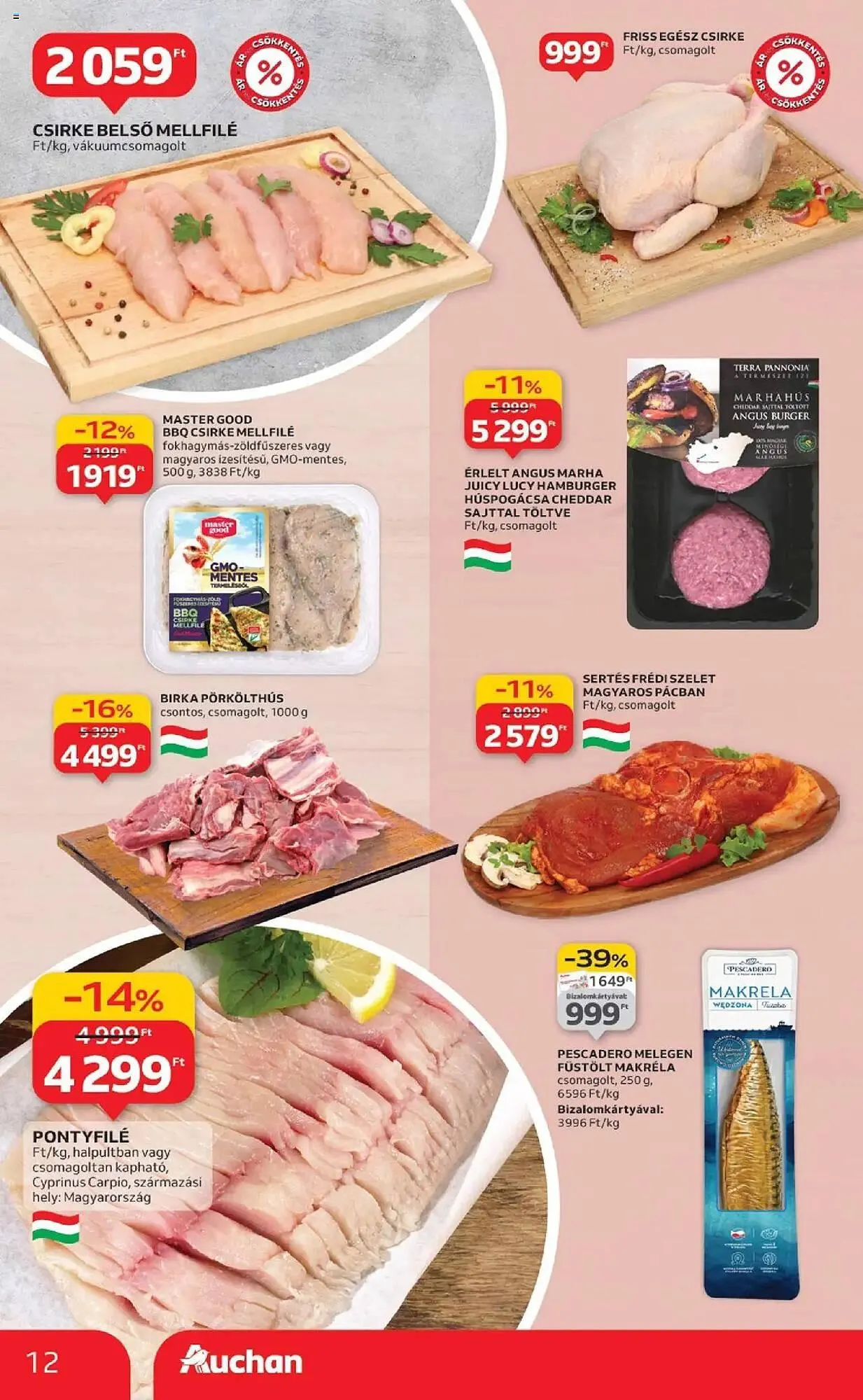 Katalógus Auchan akciós újság szeptember 4.-tól szeptember 10.-ig 2025. - Oldal 12