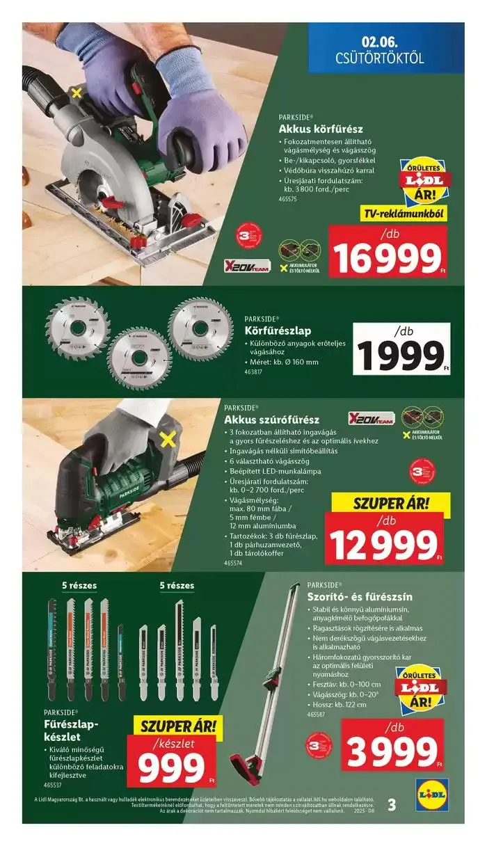 Katalógus Nonfood kínálatunk - 06. hét február 6.-tól február 12.-ig 2025. - Oldal 3