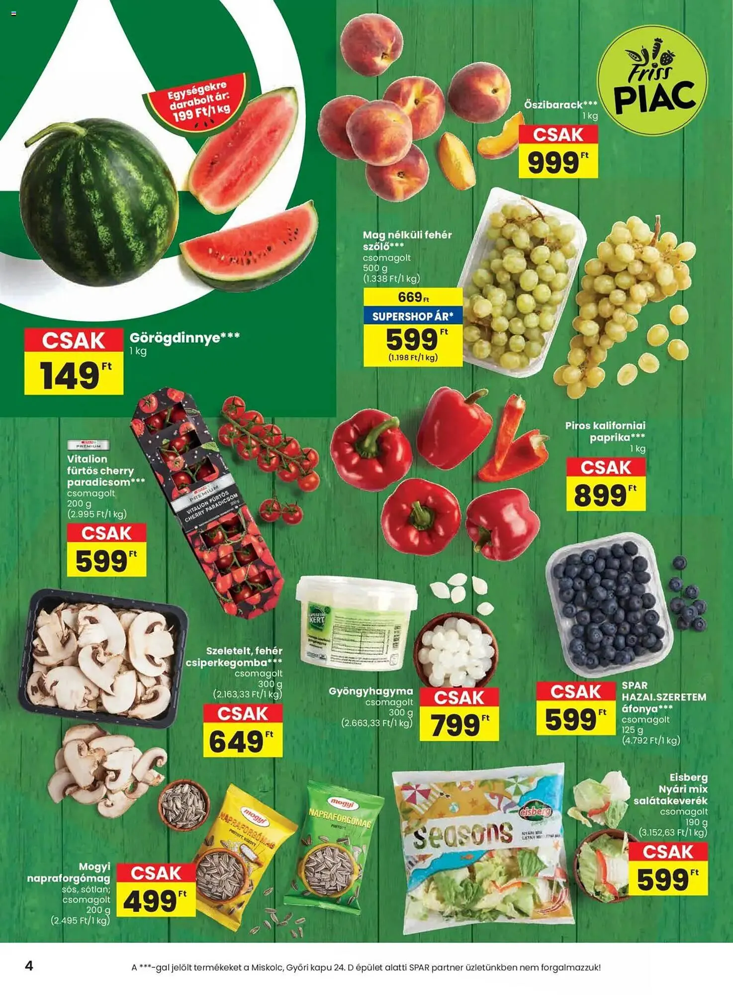 Katalógus Spar akciós újság augusztus 7.-tól augusztus 13.-ig 2025. - Oldal 4