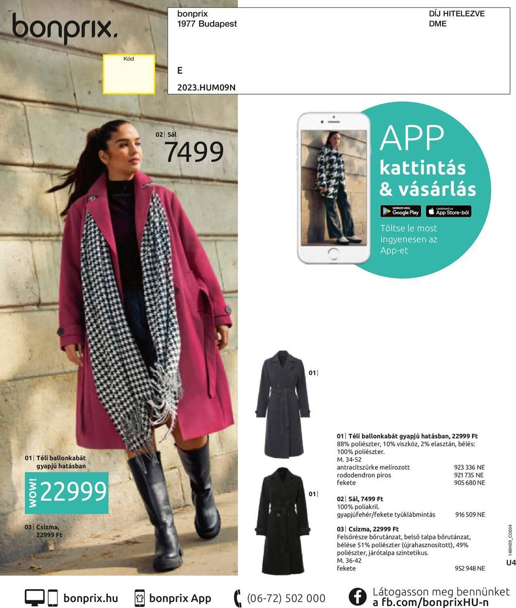 Katalógus Bonprix akciós újság szeptember 18.-tól március 18.-ig 2024. - Oldal 100