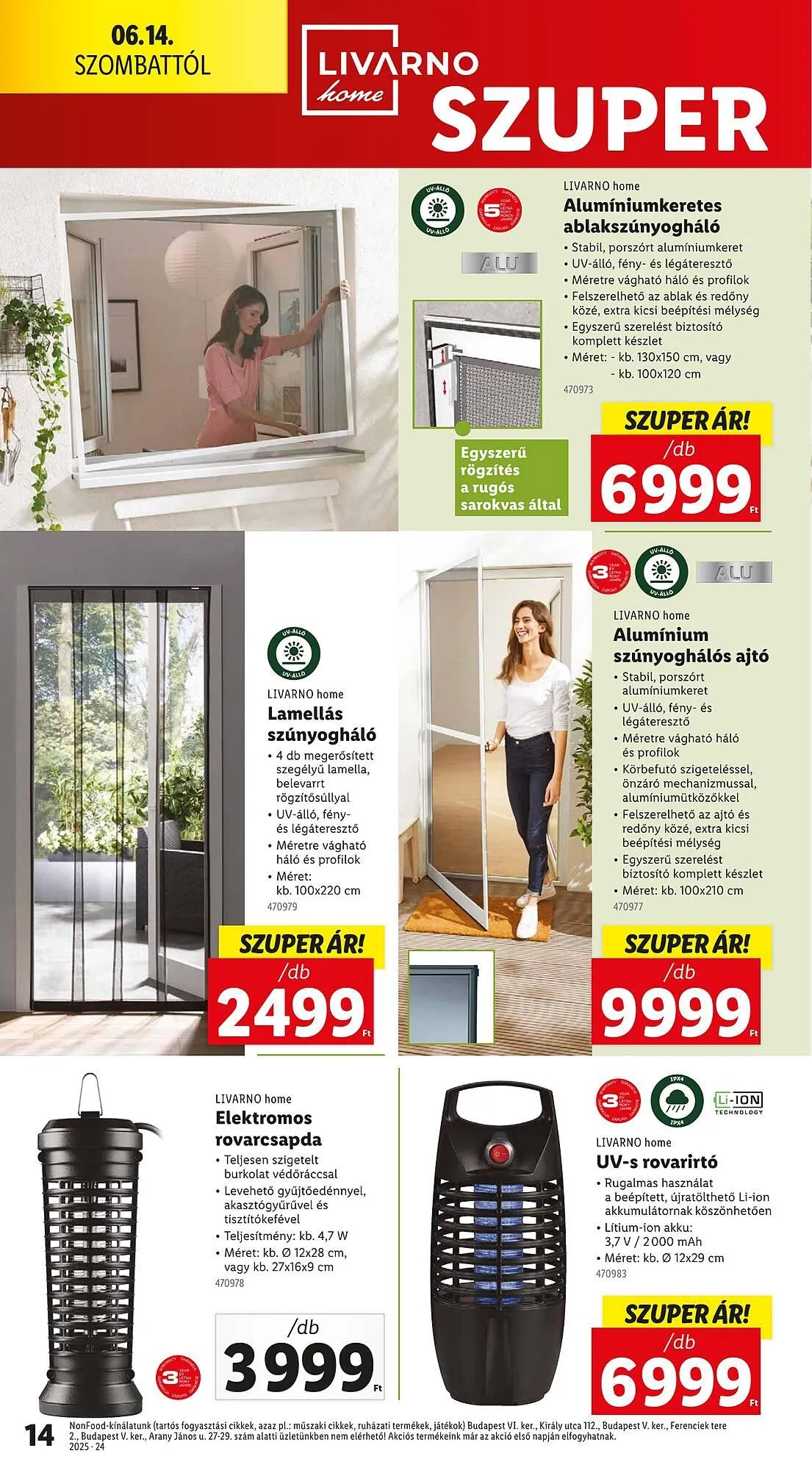 Katalógus Lidl akciós újság június 12.-tól június 18.-ig 2025. - Oldal 14