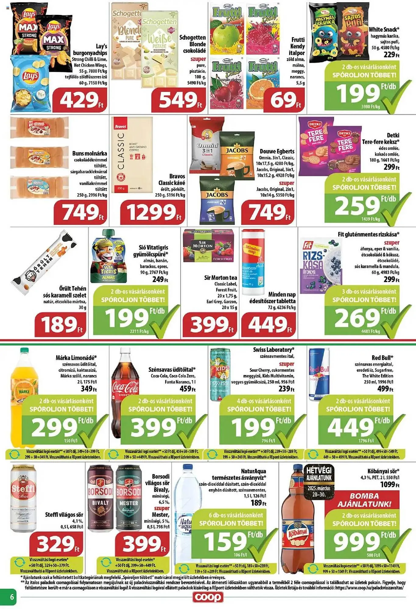 Katalógus Coop akciós újság március 27.-tól április 2.-ig 2025. - Oldal 6