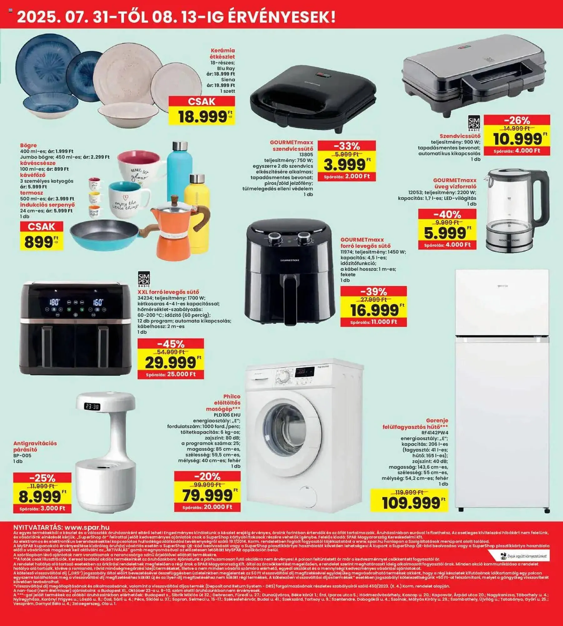 Katalógus Interspar akciós újság július 31.-tól augusztus 6.-ig 2025. - Oldal 17