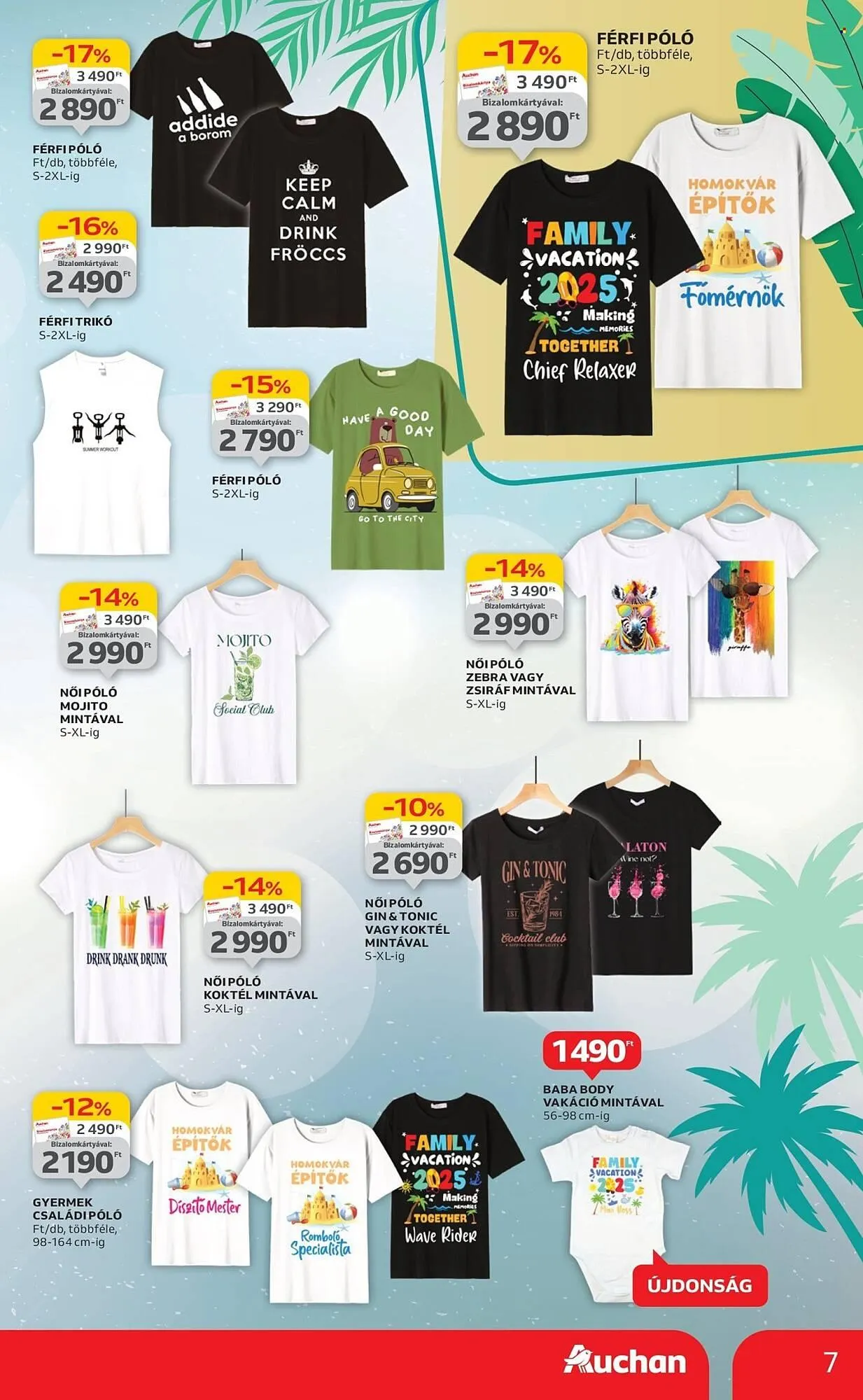 Katalógus Auchan akciós újság július 3.-tól július 30.-ig 2025. - Oldal 7