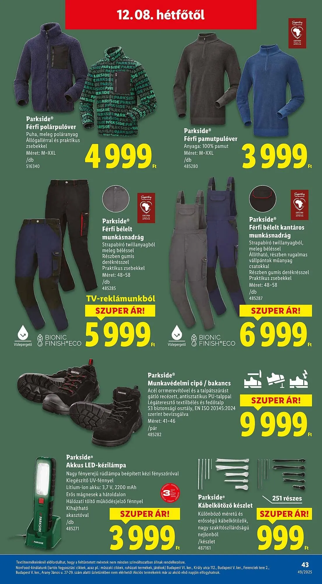 Katalógus Lidl akciós újság december 4.-tól december 10.-ig 2025. - Oldal 43