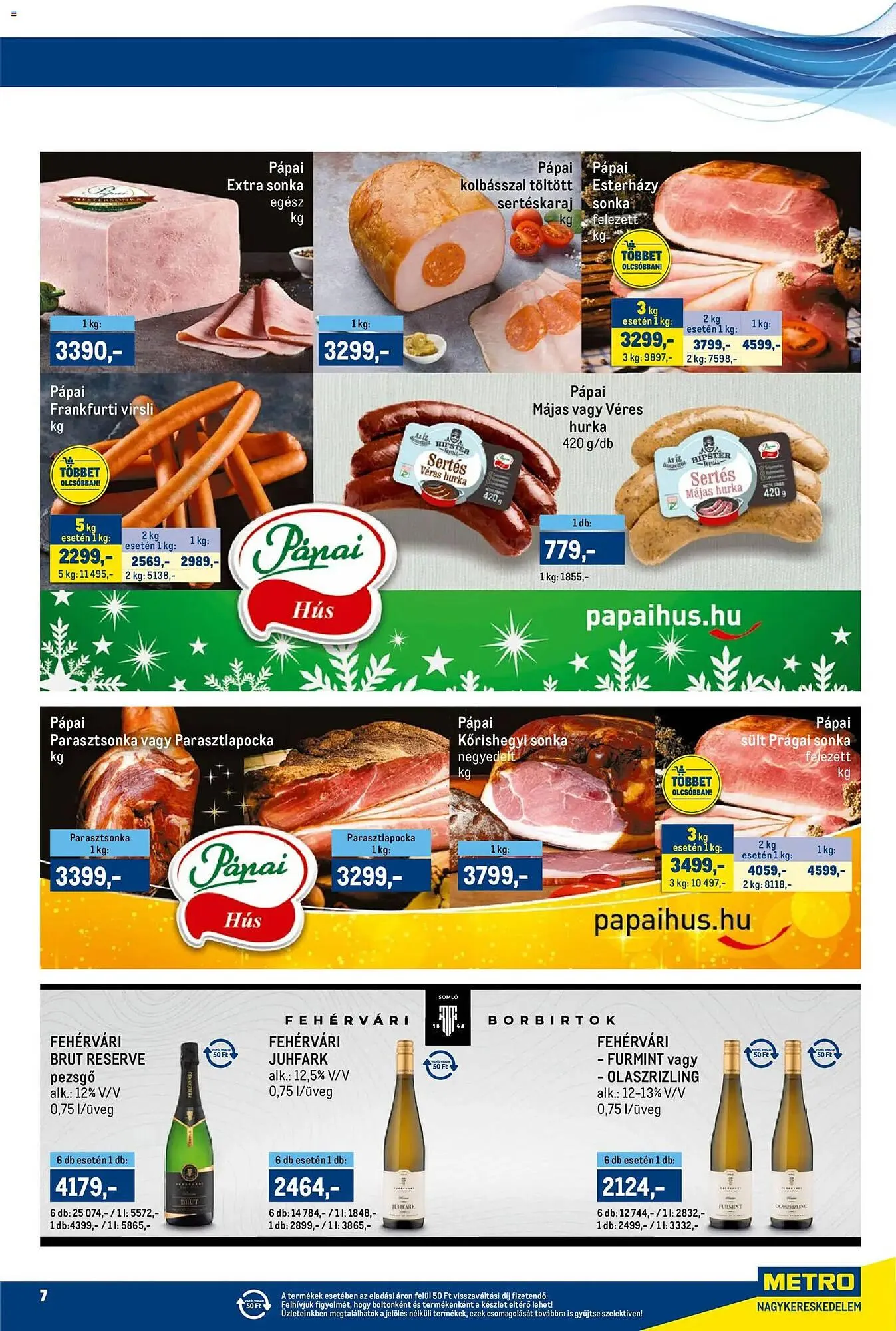 Katalógus Metro akciós újság december 1.-tól december 14.-ig 2025. - Oldal 7