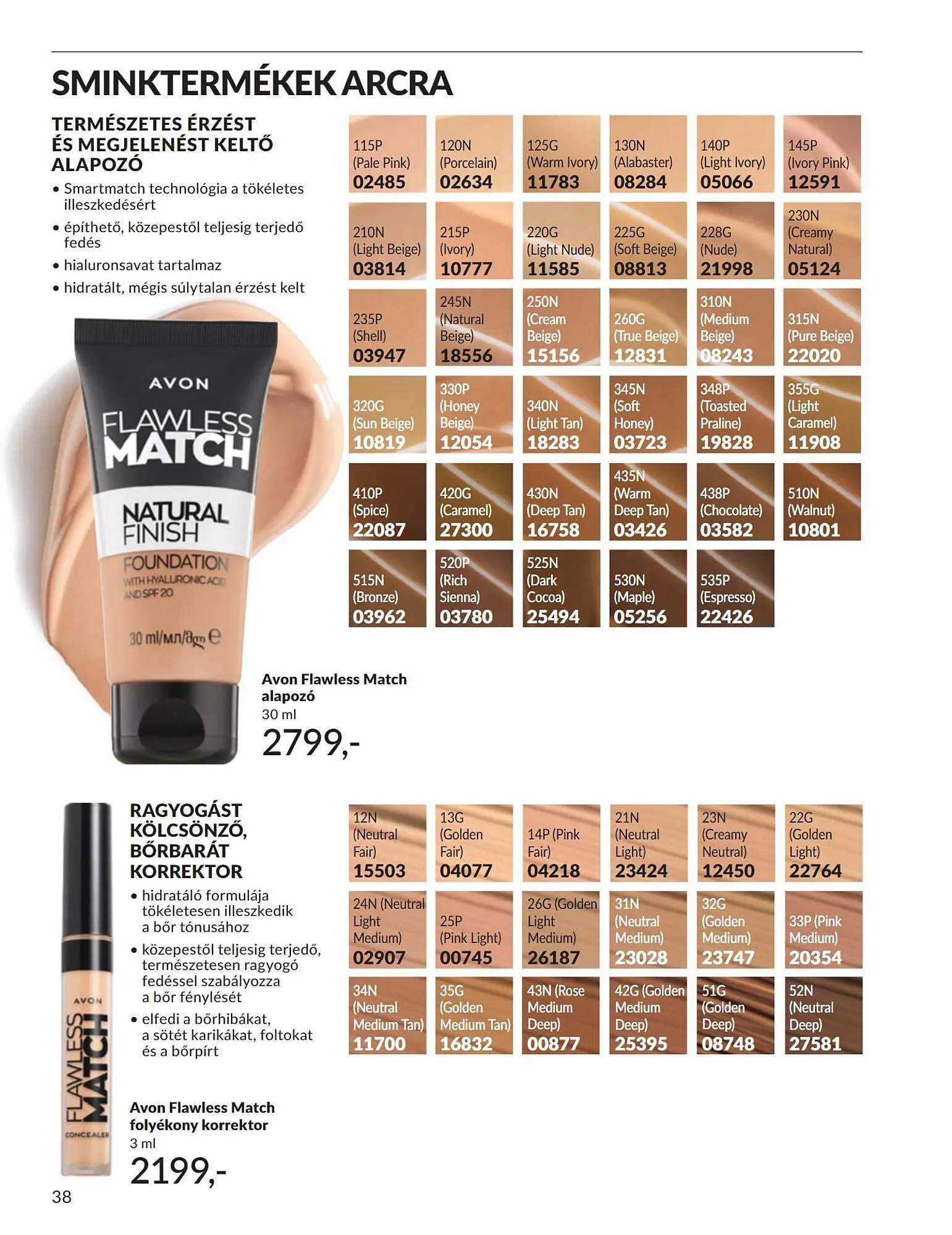 Katalógus AVON akciós újság március 1.-tól március 31.-ig 2025. - Oldal 38
