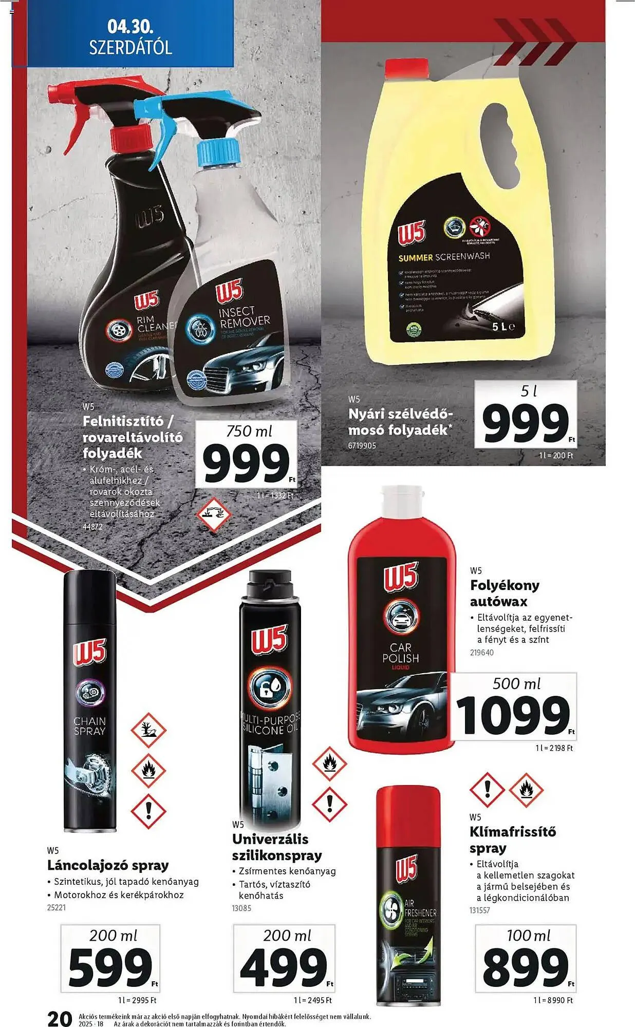 Katalógus Lidl akciós újság április 30.-tól május 7.-ig 2025. - Oldal 20