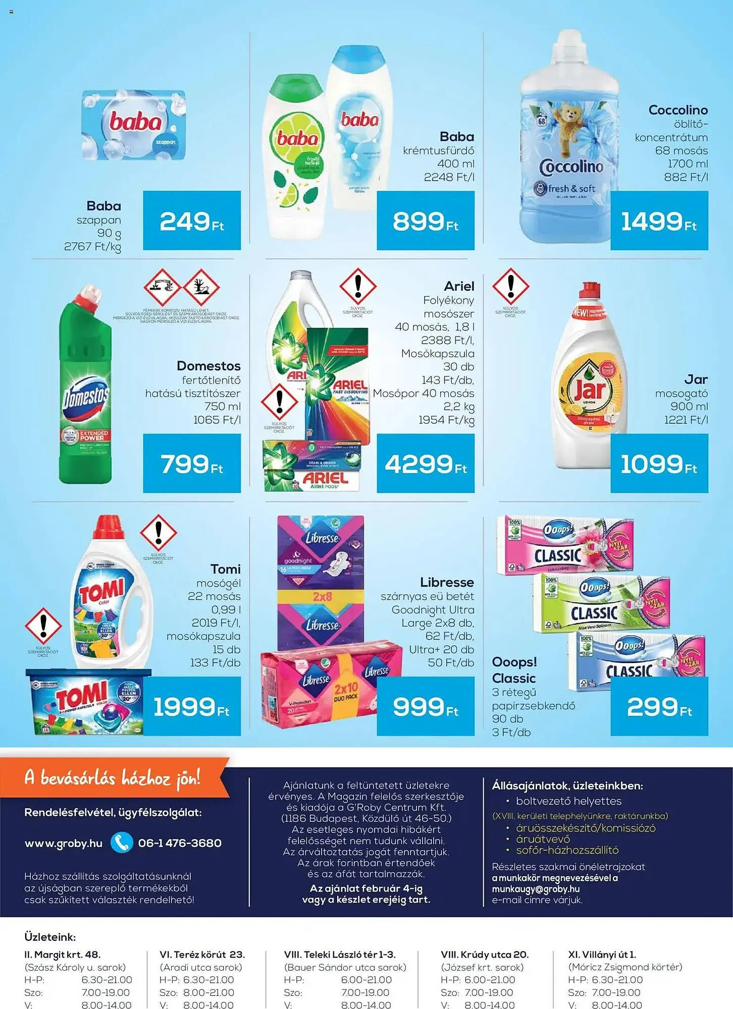 Katalógus GRoby akciós újság január 22.-tól február 4.-ig 2026. - Oldal 4