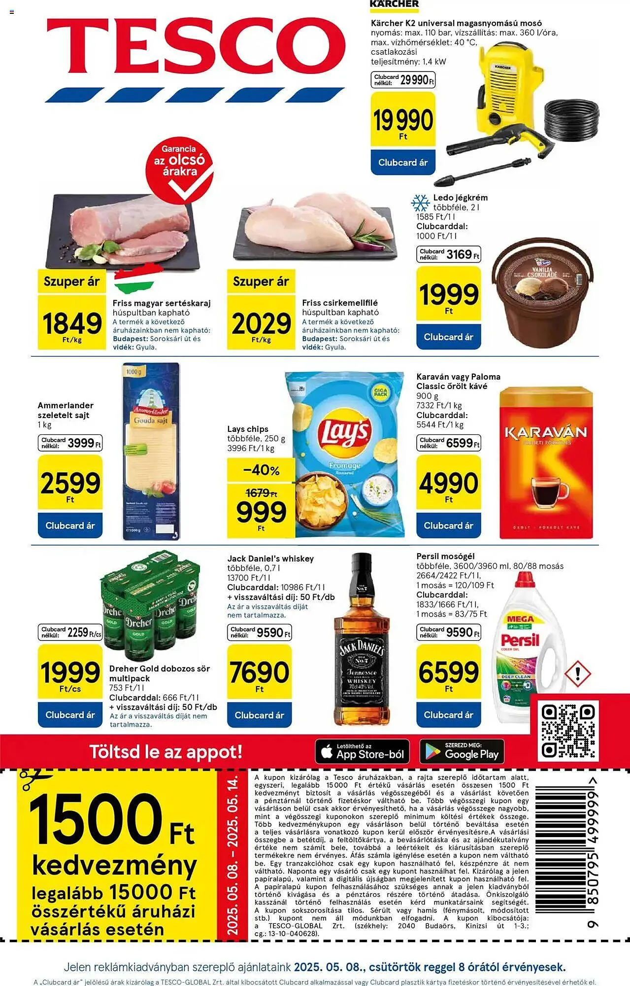 Katalógus Tesco akciós újság május 8.-tól május 14.-ig 2025. - Oldal 1