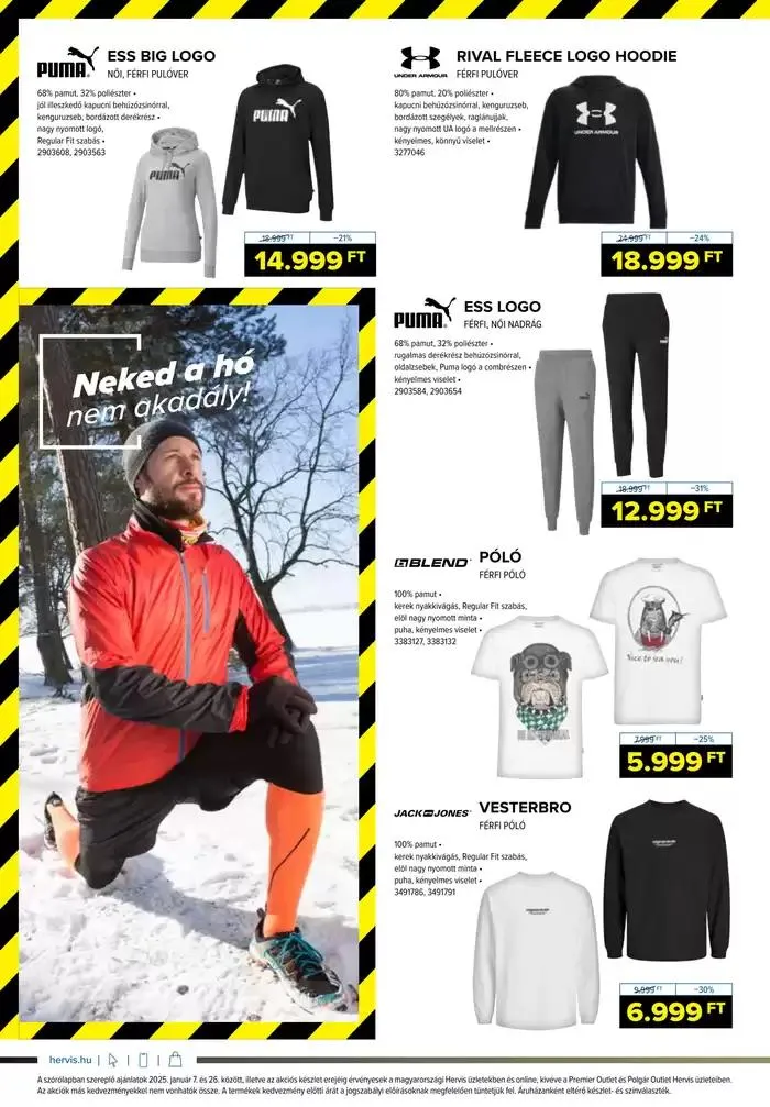 Katalógus Hervis akciós január 7.-tól január 26.-ig 2025. - Oldal 8