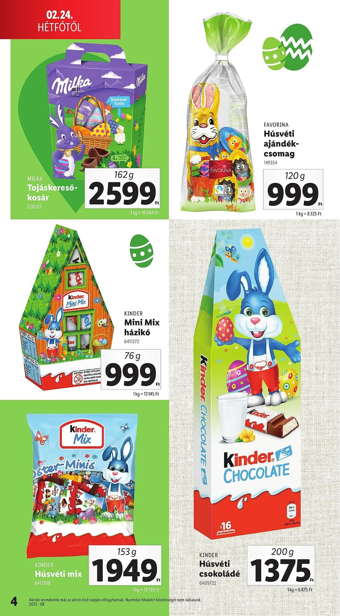 Katalógus Lidl akciós újság február 24.-tól április 1.-ig 2025. - Oldal 4