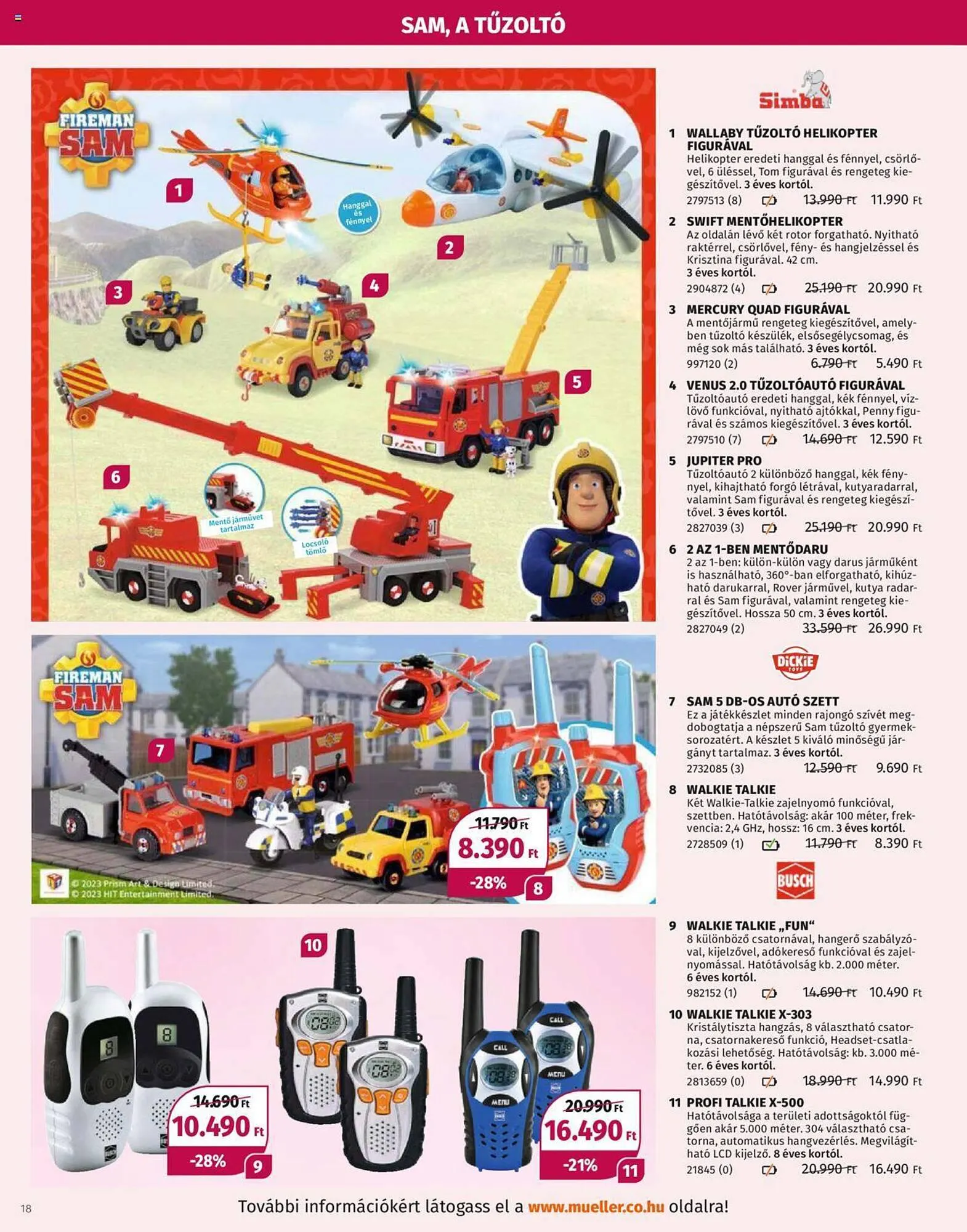 Katalógus Müller akciós újság október 30.-tól december 31.-ig 2023. - Oldal 18