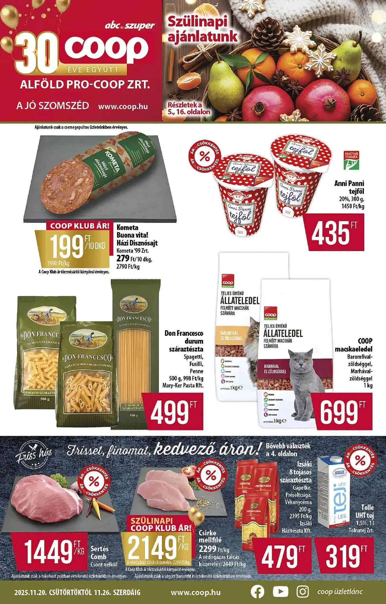 Coop akciós újság - 1