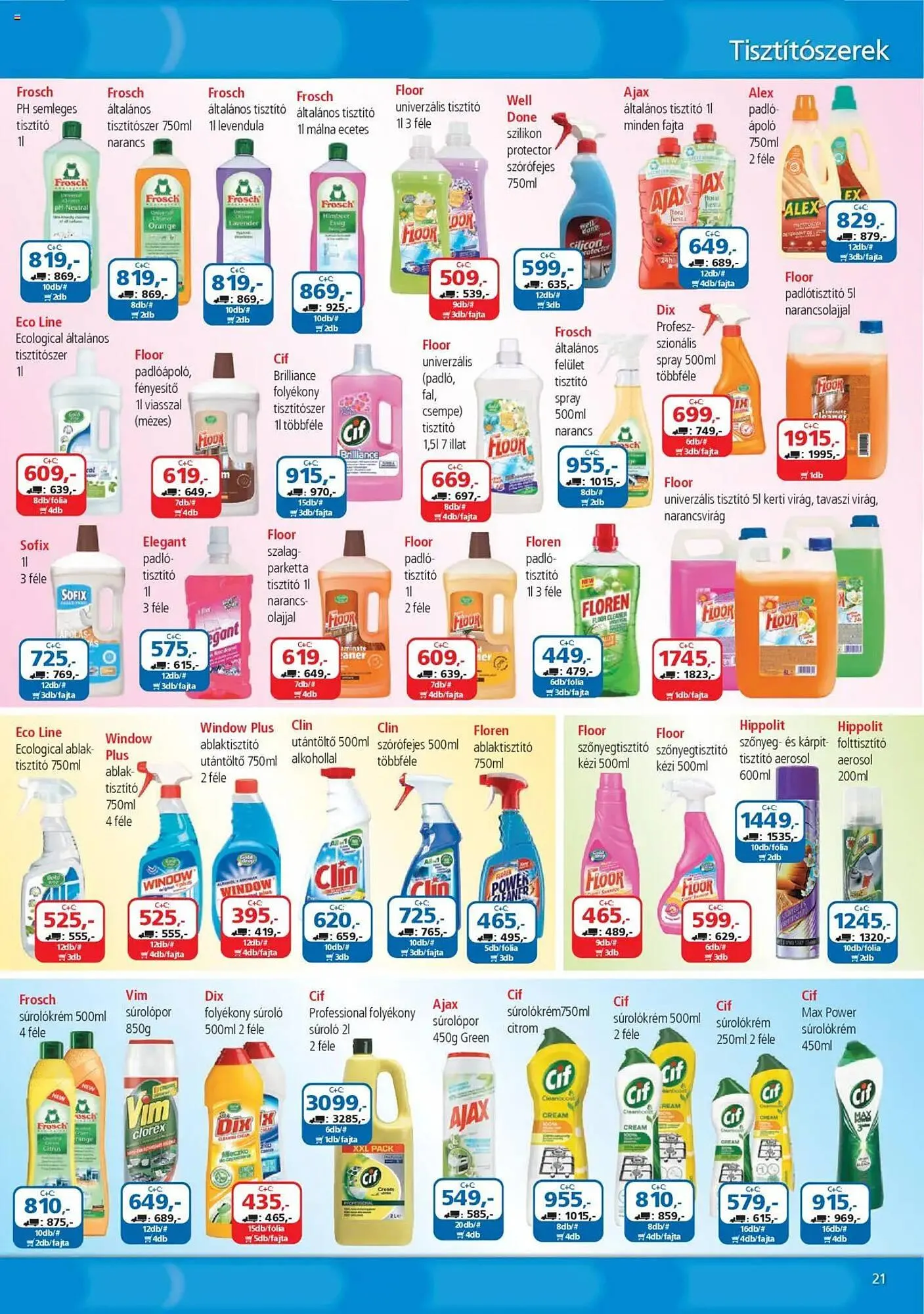 Katalógus ÁRKLUB akciós újság május 1.-tól május 31.-ig 2025. - Oldal 21