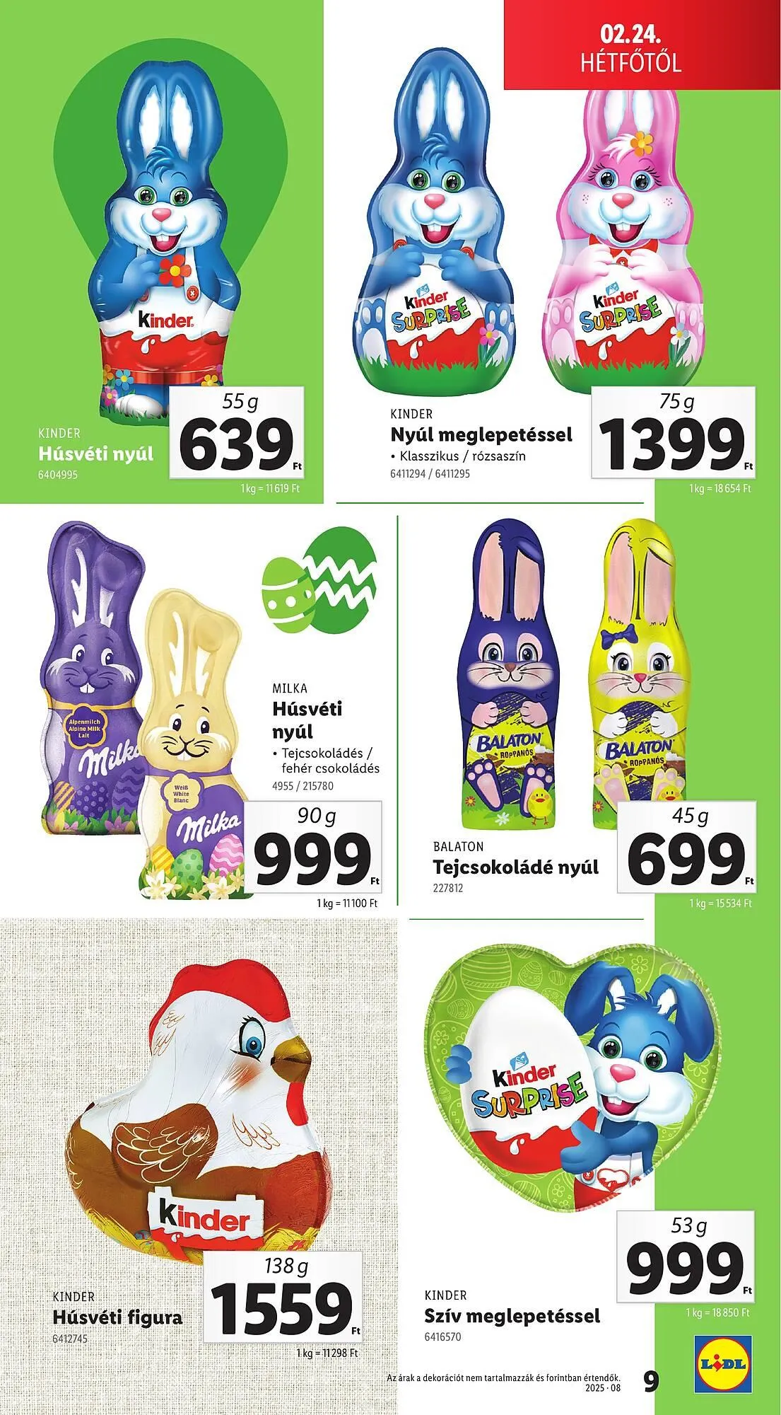 Katalógus Lidl akciós újság február 24.-tól április 1.-ig 2025. - Oldal 9