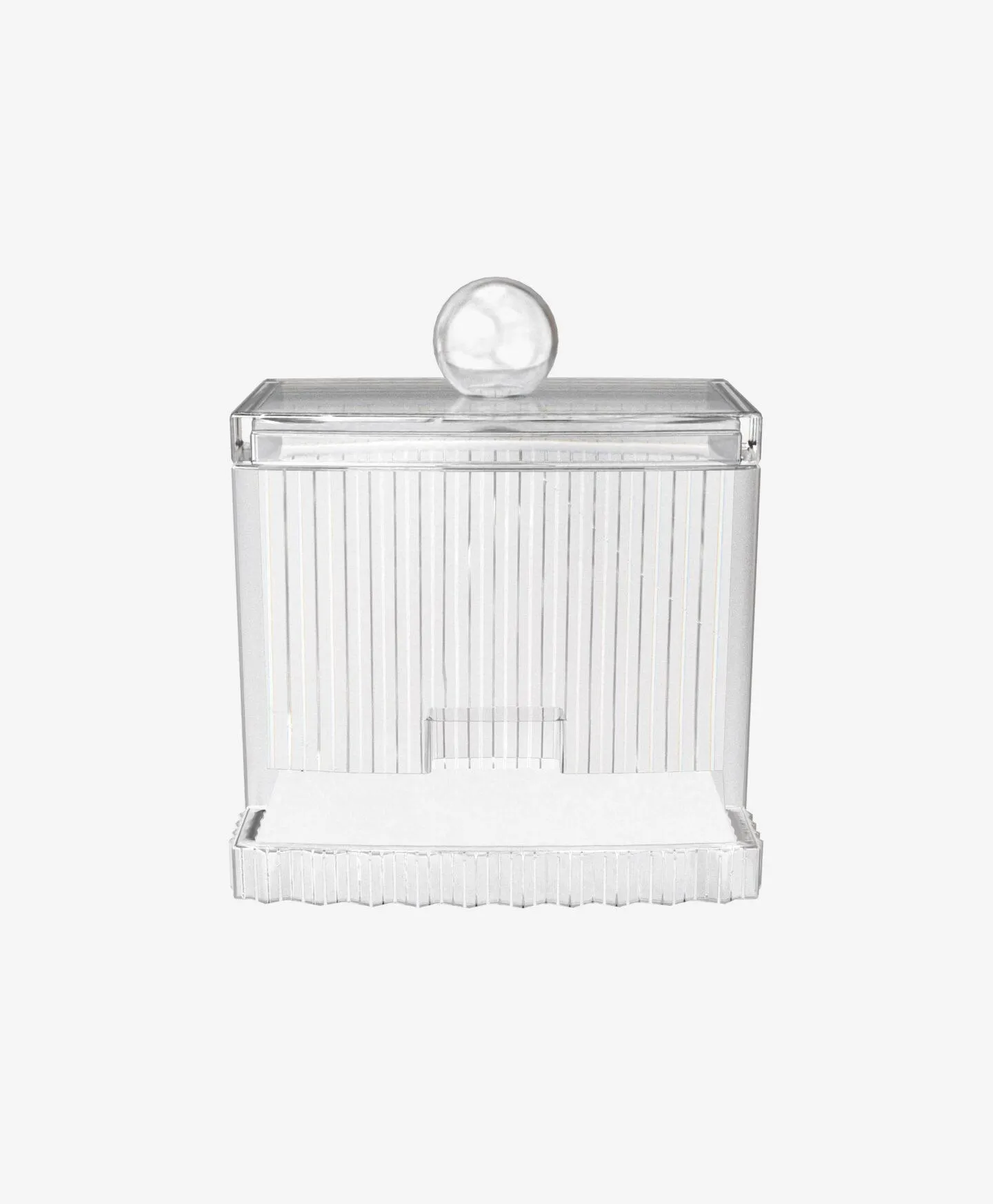 fültisztító pálcika tartó