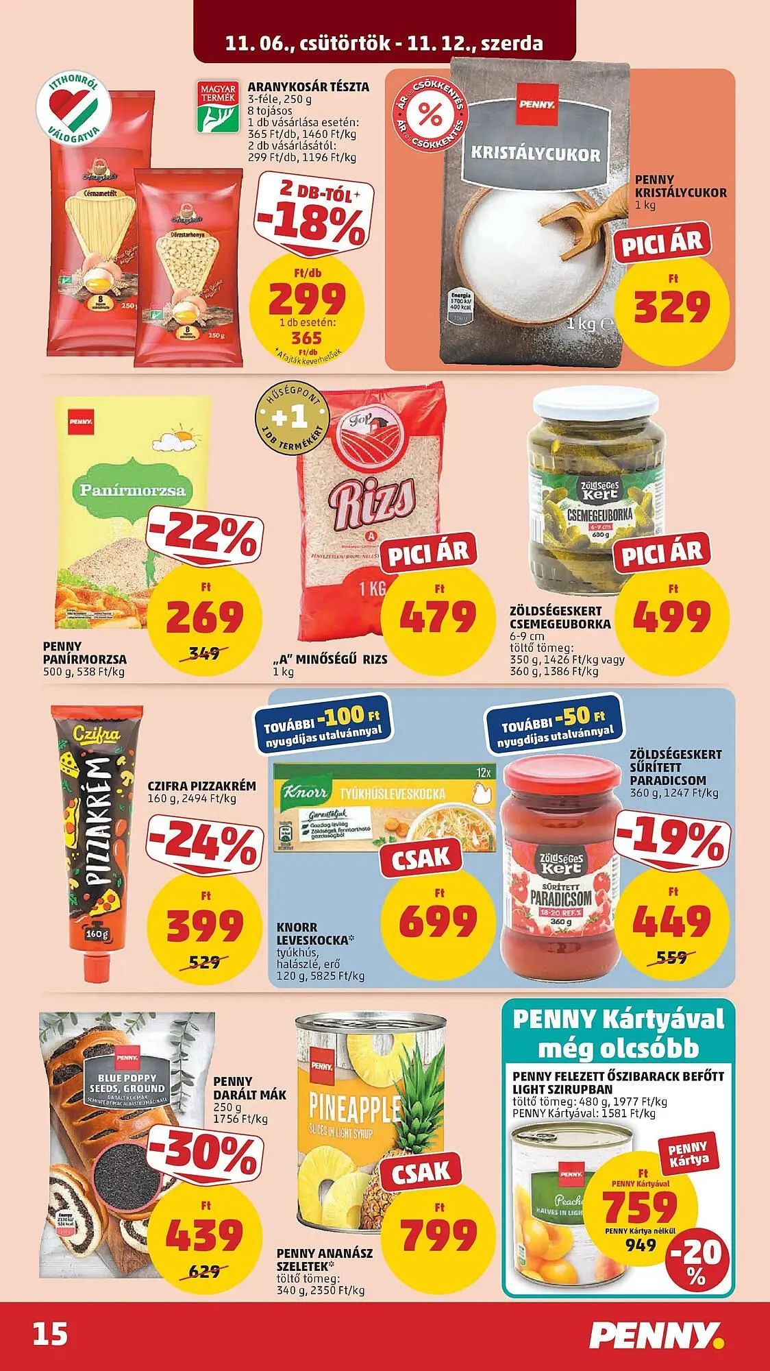 Katalógus PENNY akciós újság november 6.-tól november 12.-ig 2025. - Oldal 15