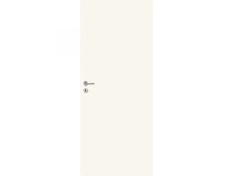 DEKOR 42 - beltéri ajtólap 90x210 (fehér lakk-jobb)