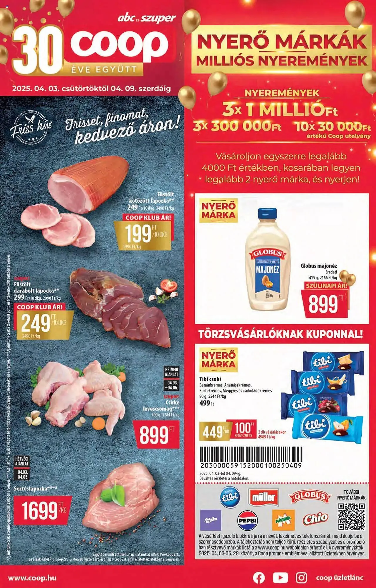 Katalógus Coop akciós újság április 3.-tól április 9.-ig 2025. - Oldal 1