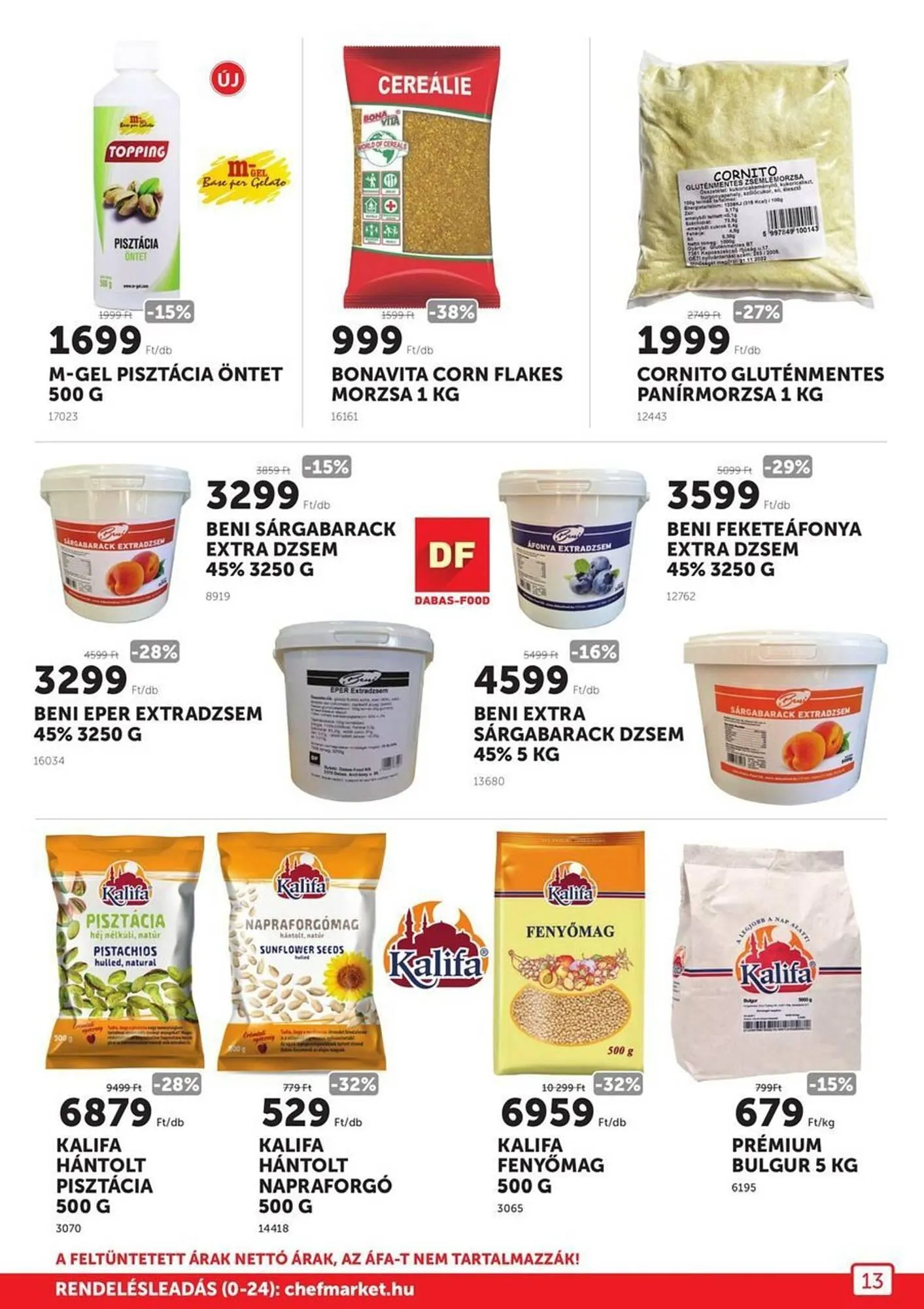 Katalógus Chef Market akciós újság augusztus 1.-tól augusztus 31.-ig 2025. - Oldal 13