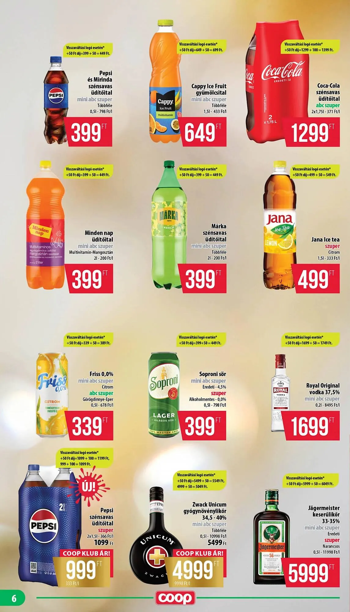 Katalógus Coop akciós újság március 26.-tól április 1.-ig 2026. - Oldal 6